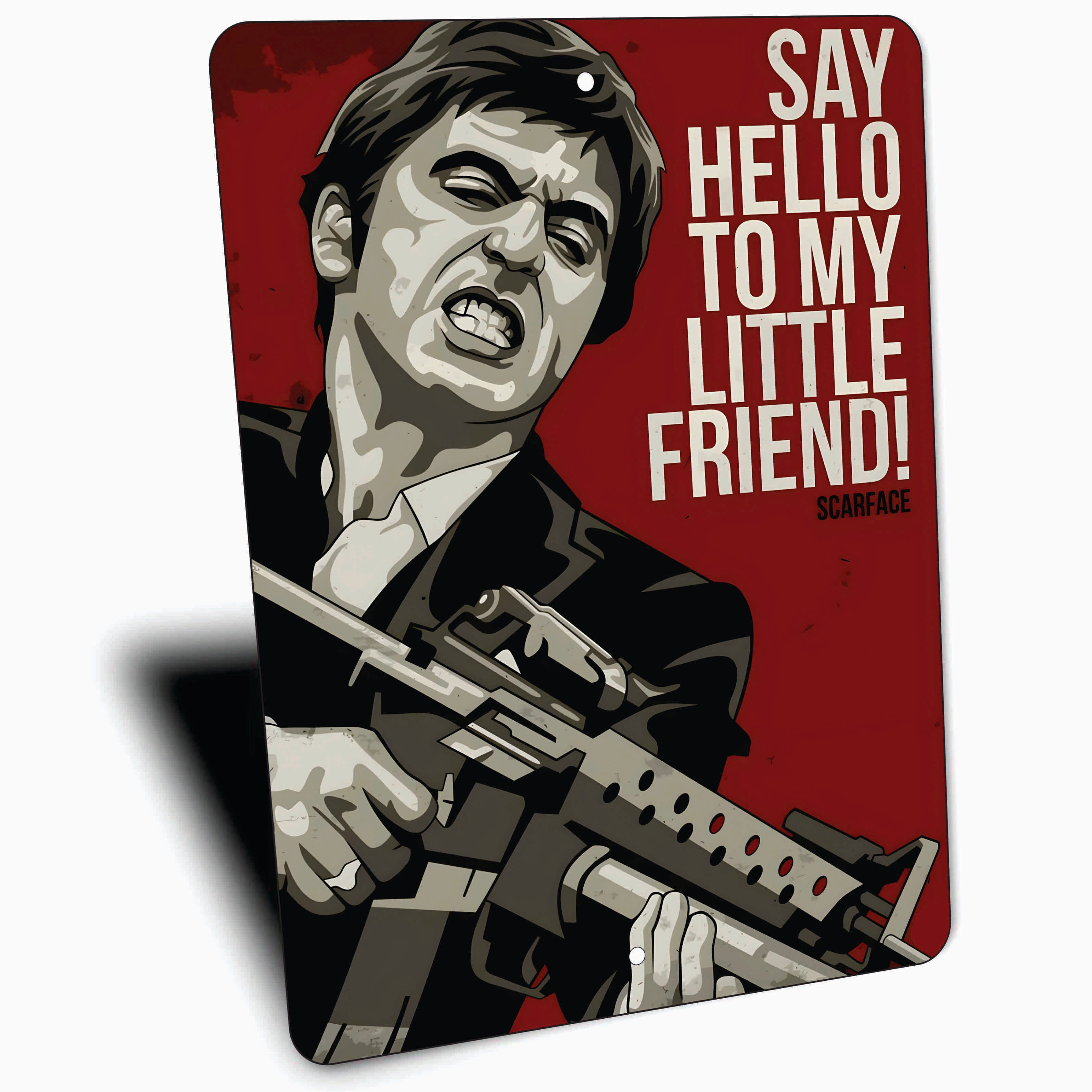 PLACA SCARFACE