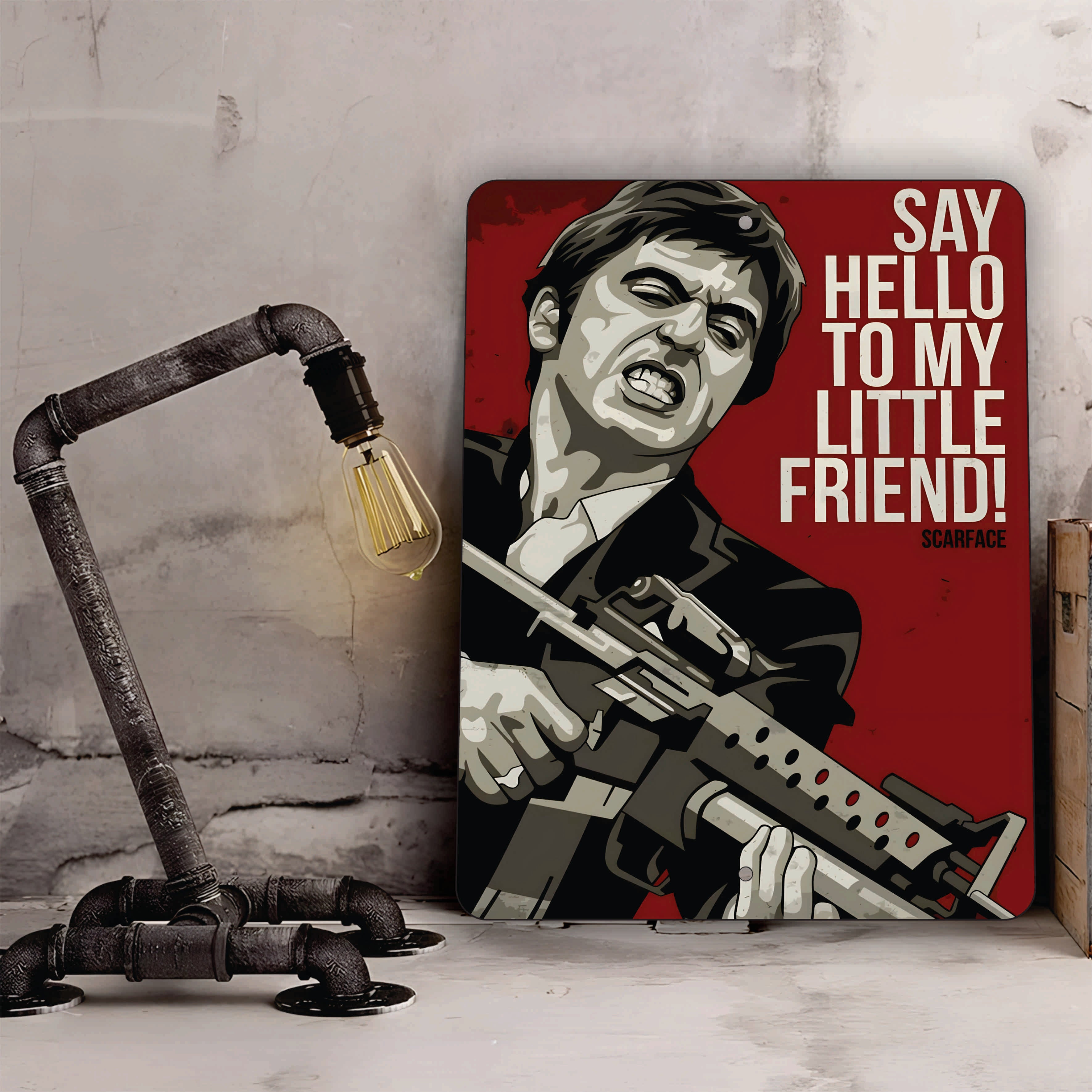 PLACA SCARFACE