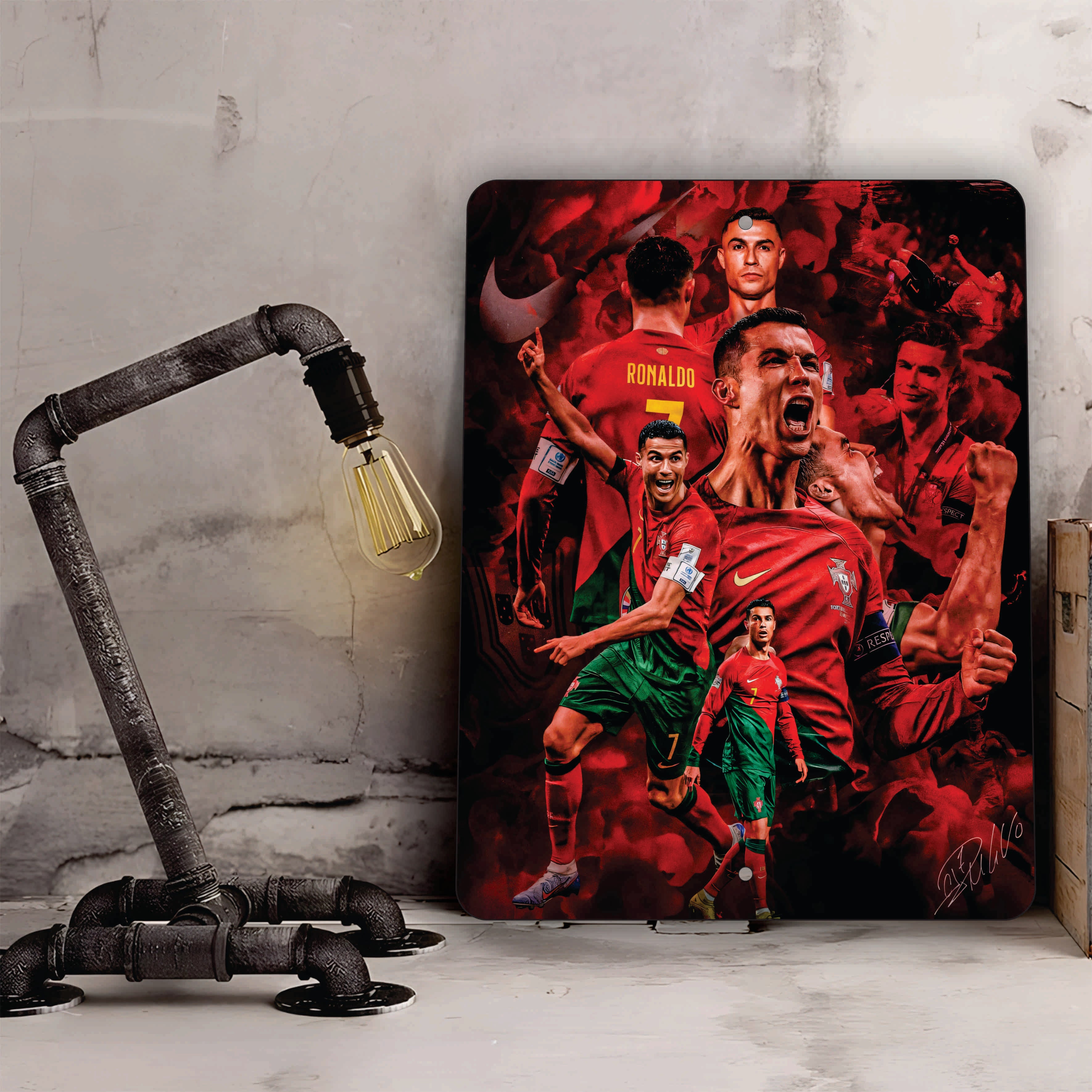 PLACA CRISTIANO RONALDO