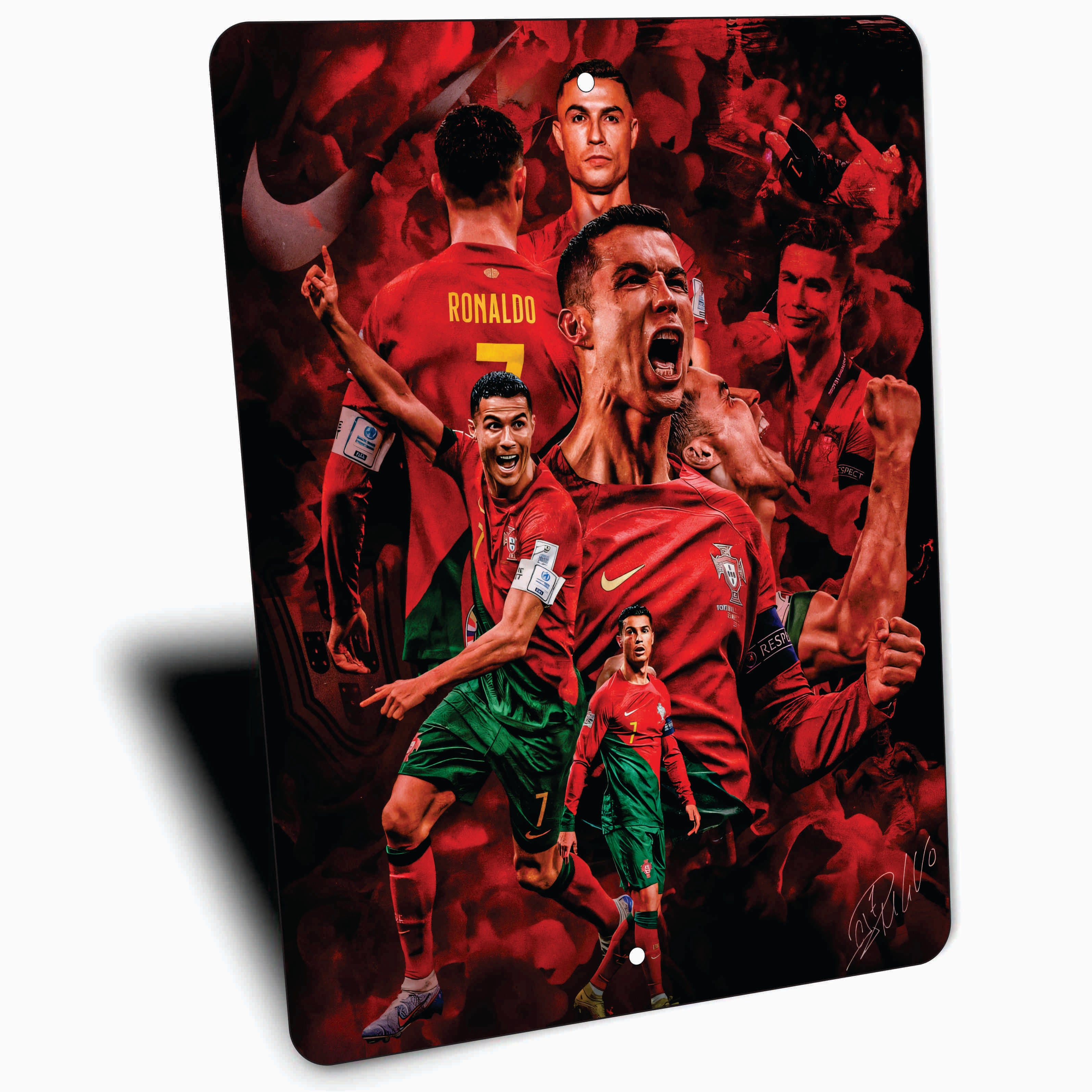 PLACA CRISTIANO RONALDO