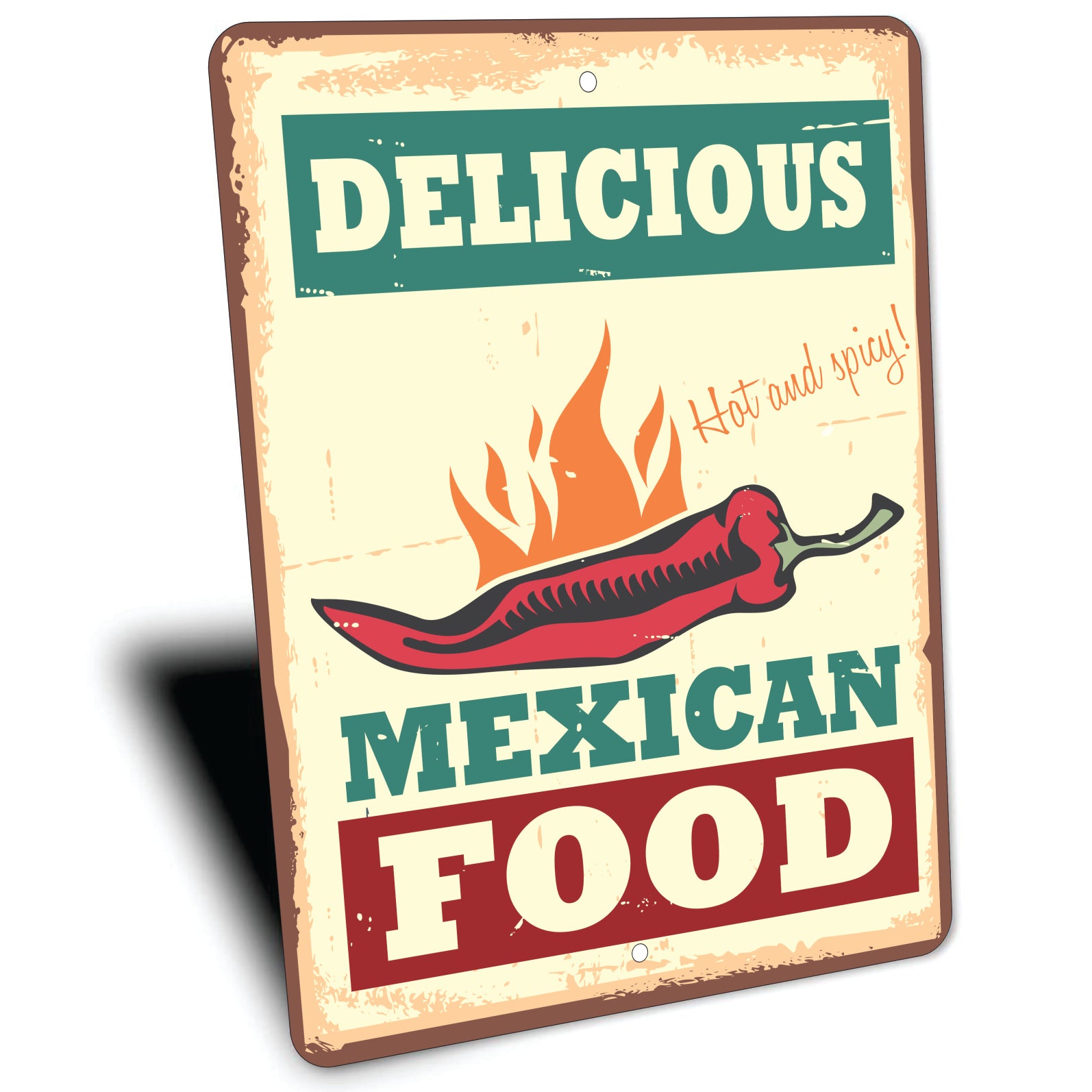 PLACA MEXICAN FOOD HOT