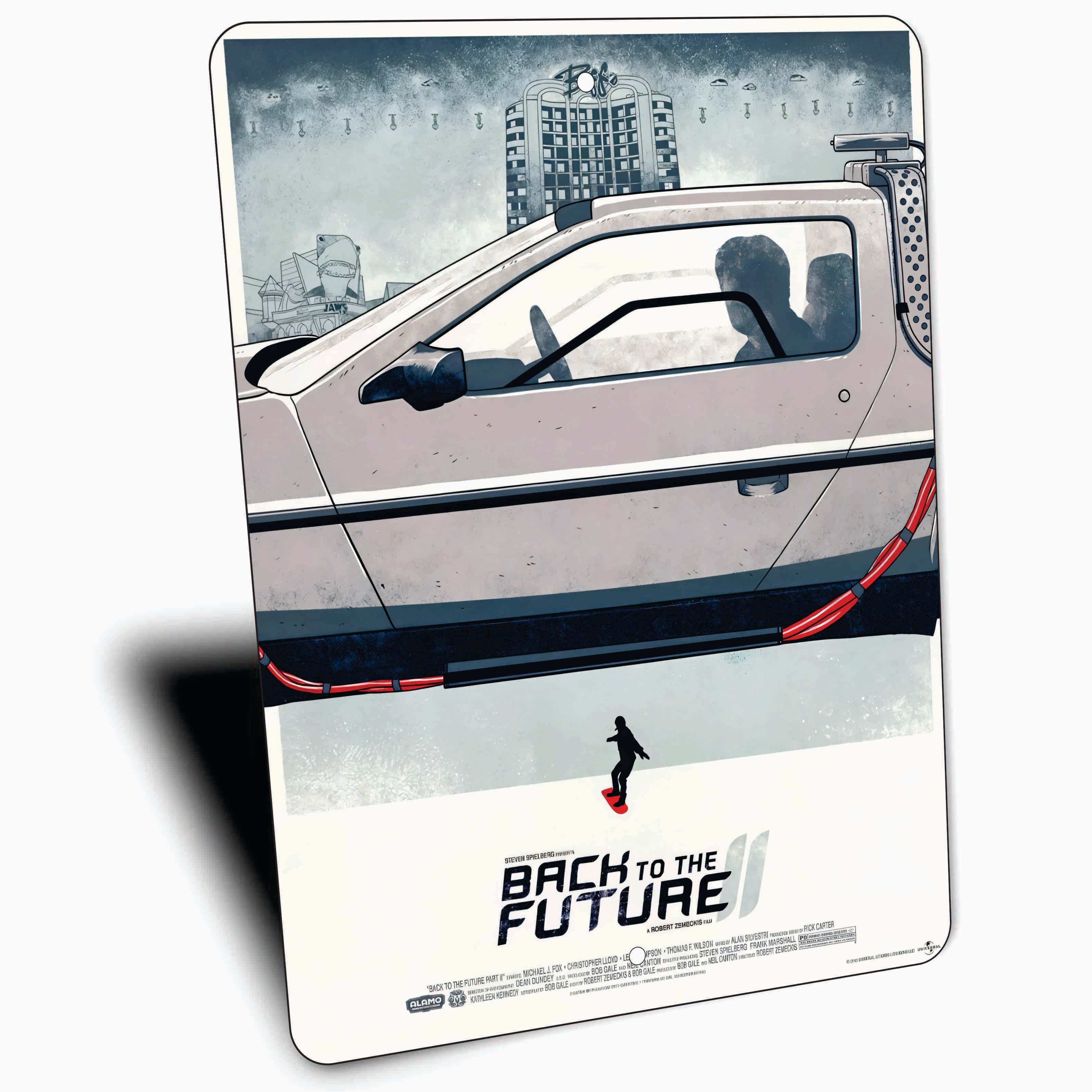 PLACA VOLVER AL FUTURO II