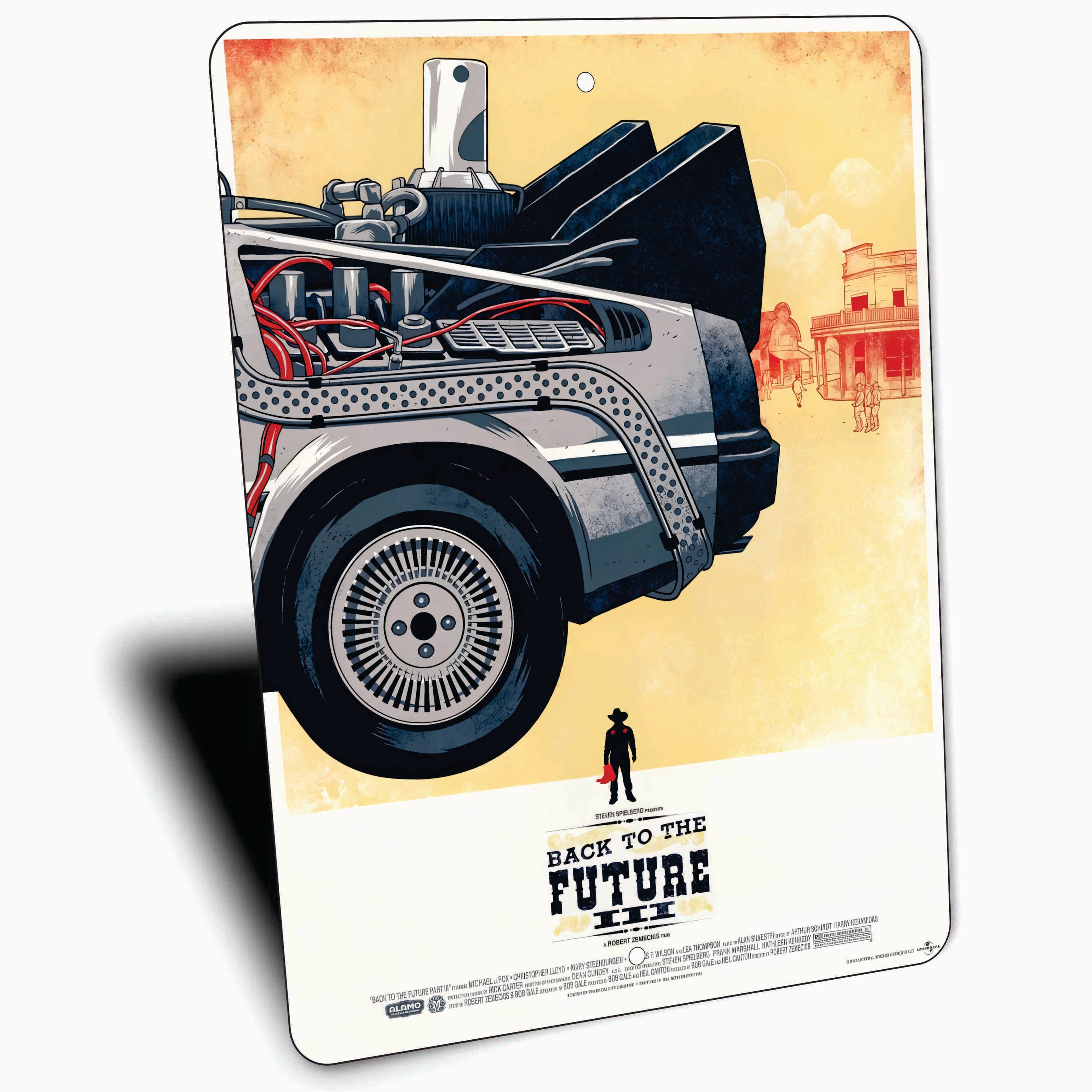PLACA VOLVER AL FUTURO III