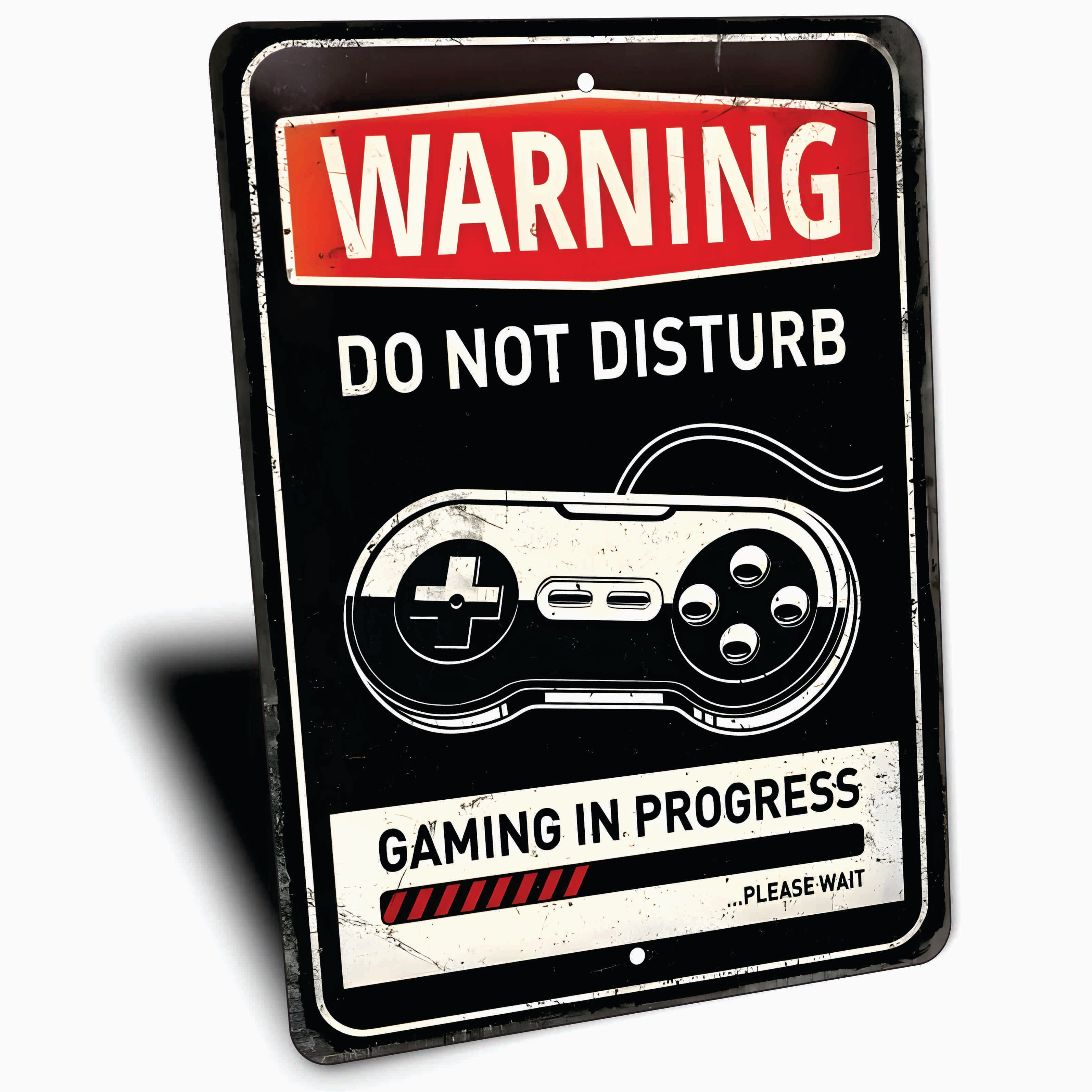 PLACA WARNING GAMING