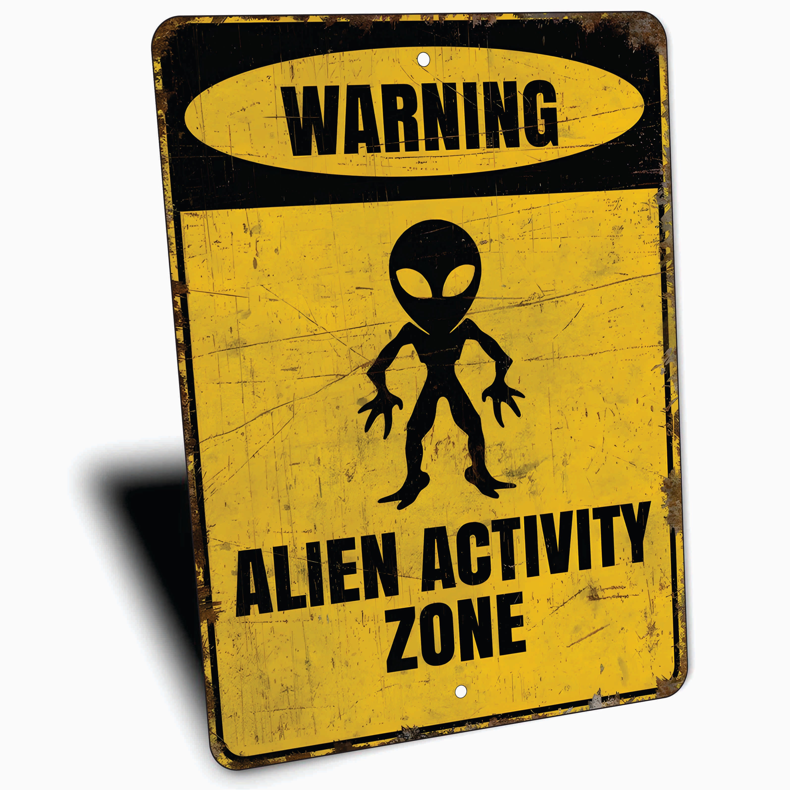 PLACA ALIEN ACTIVITY ZONE