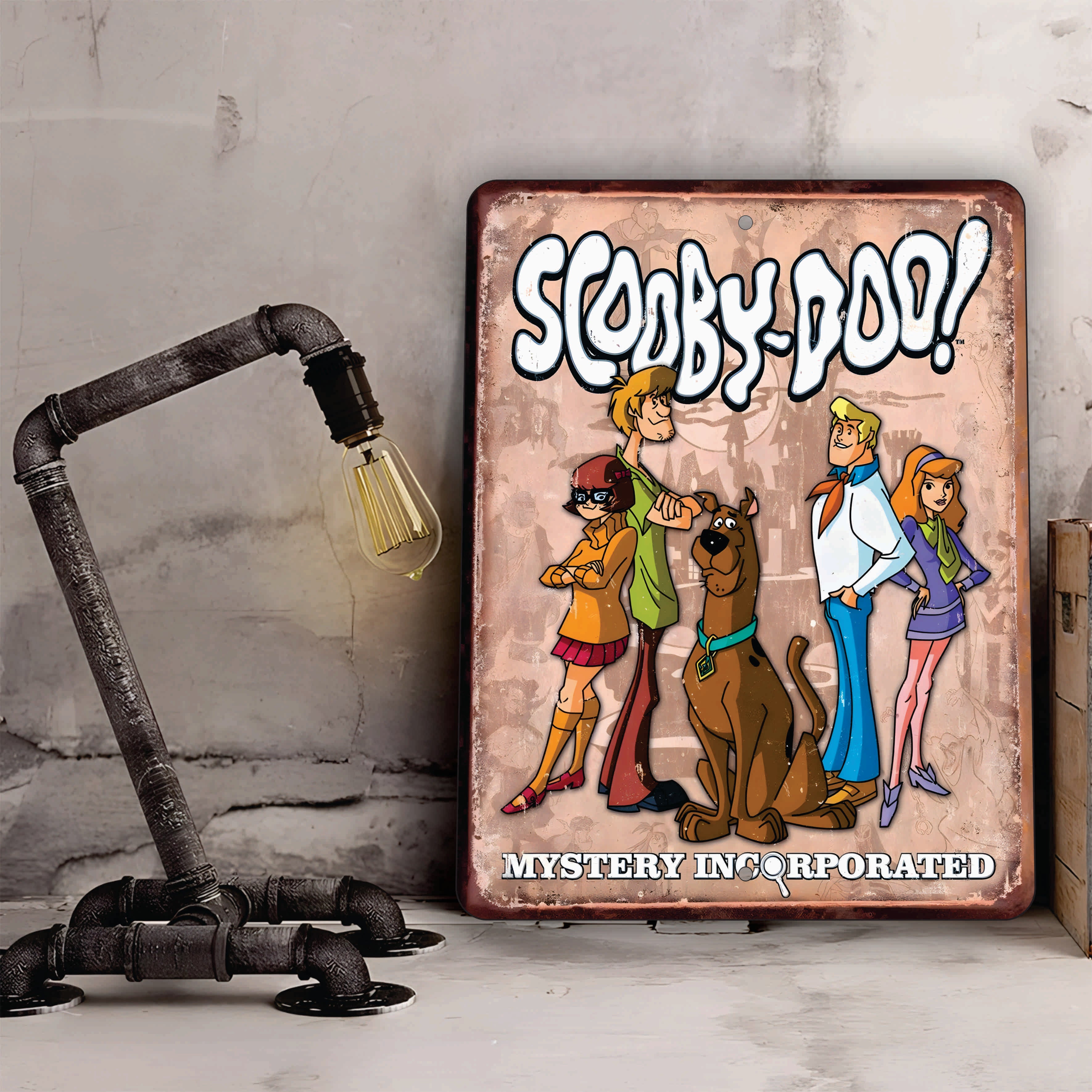 PLACA SCOOBY DOO