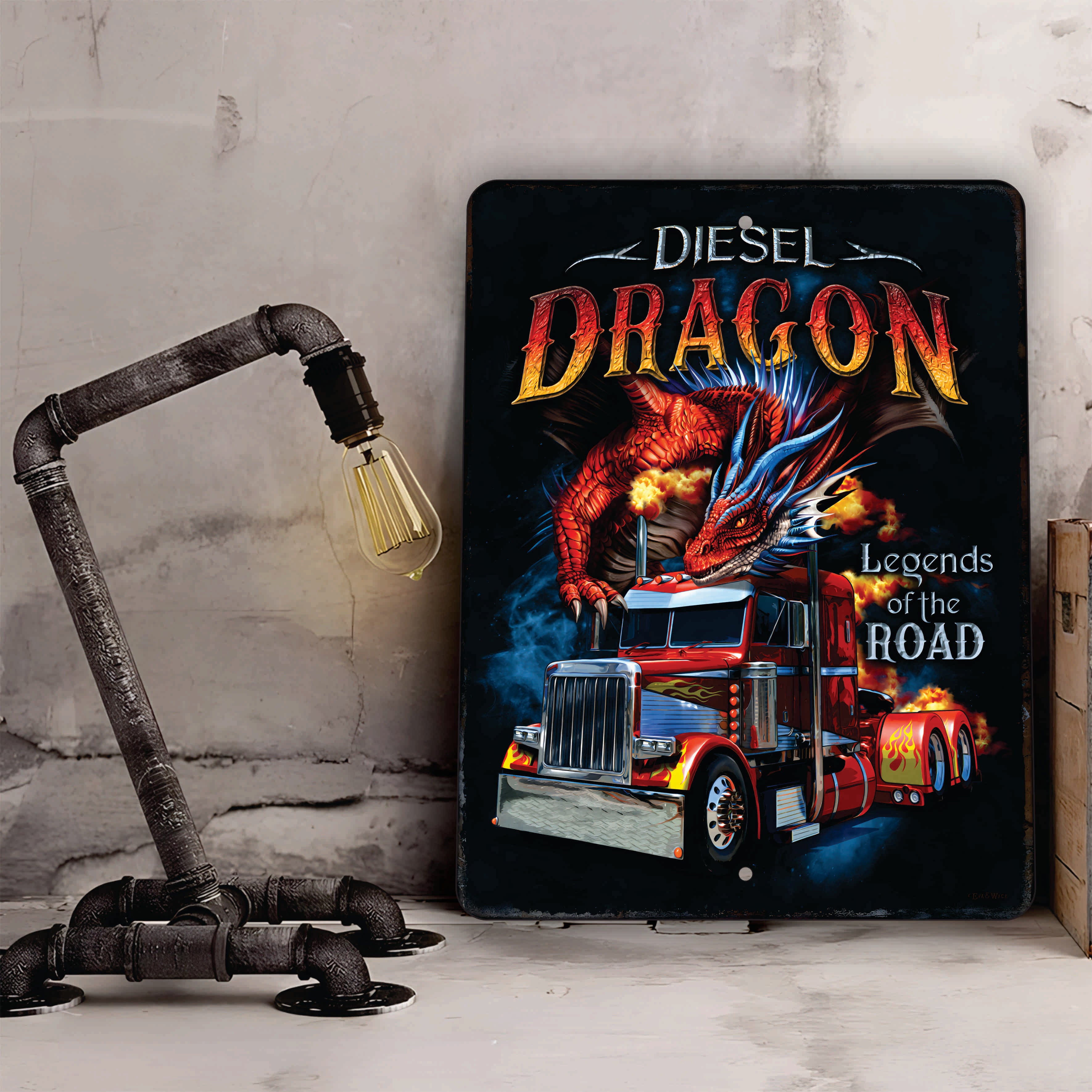 PLACA DIESEL DRAGON