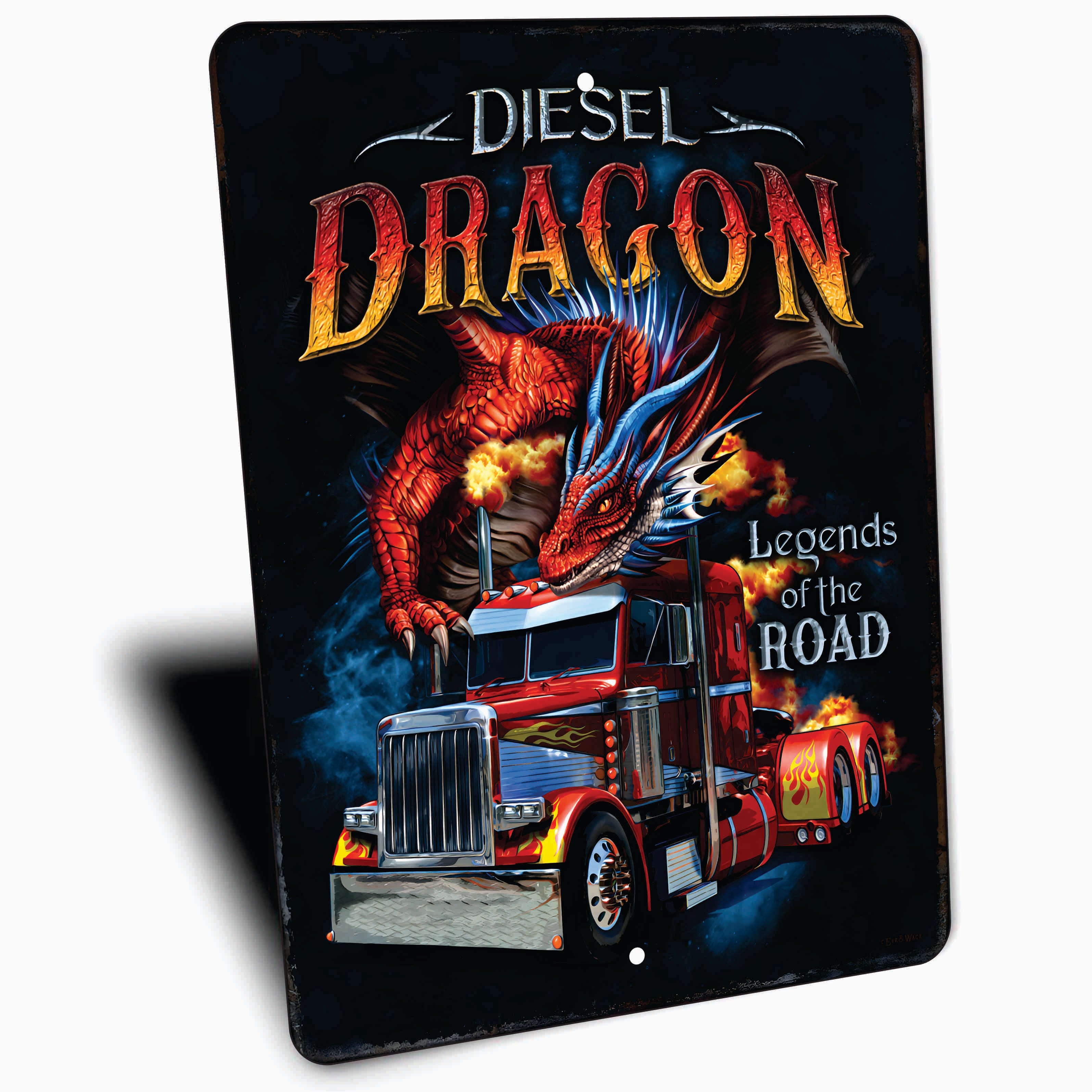 PLACA DIESEL DRAGON