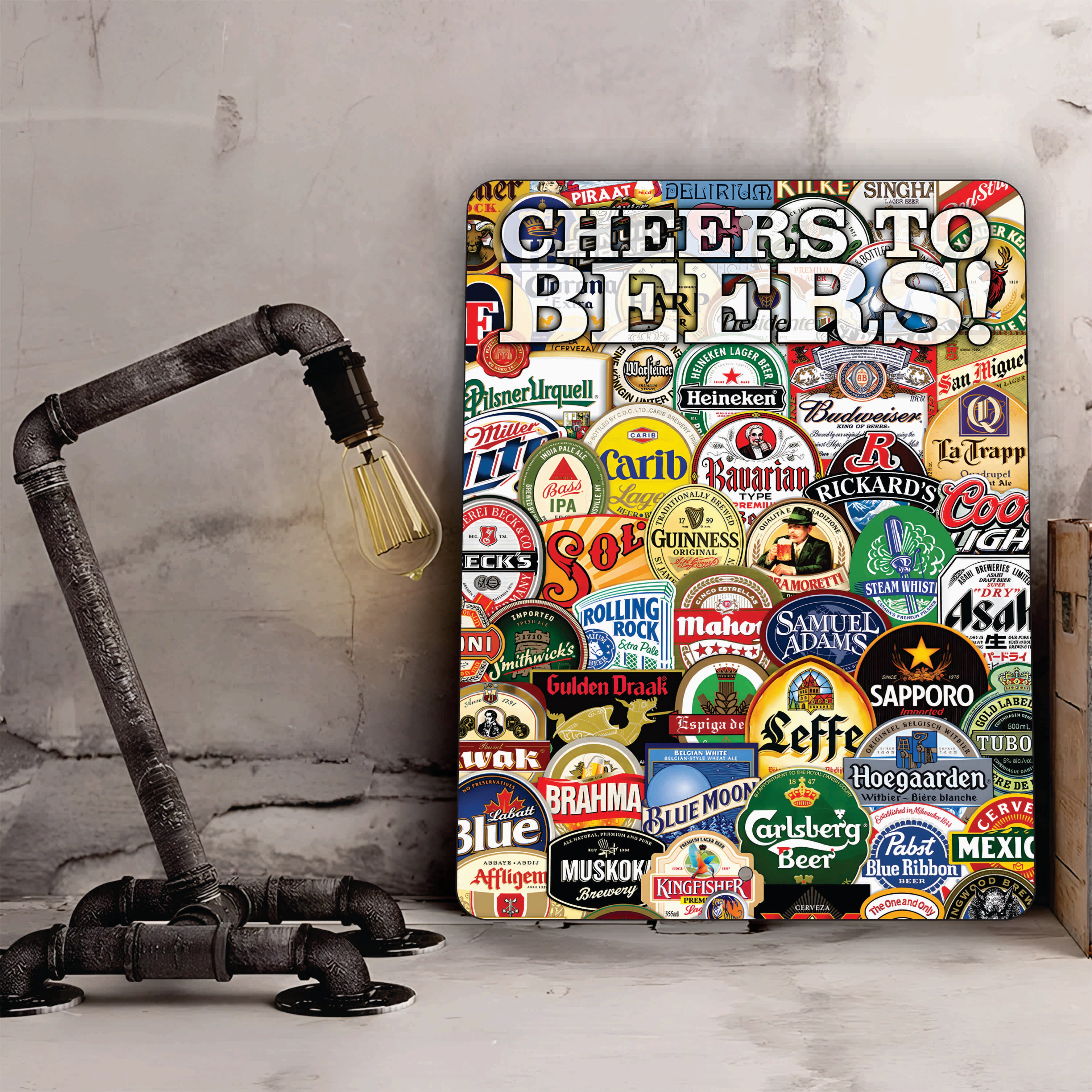 PLACA BEERS COLLAGE