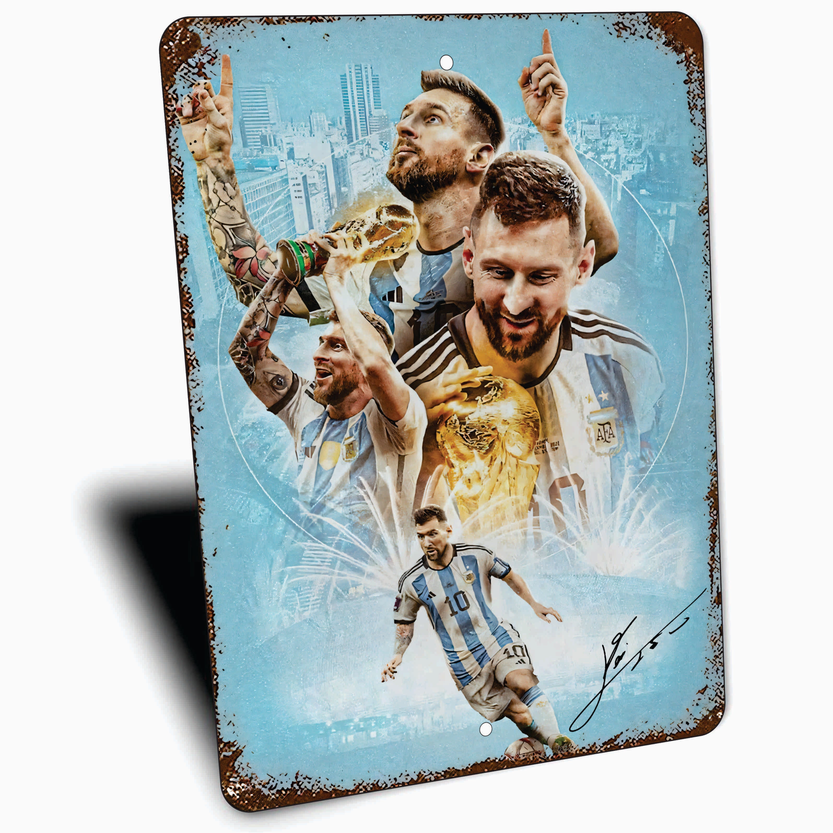 PLACA MESSI