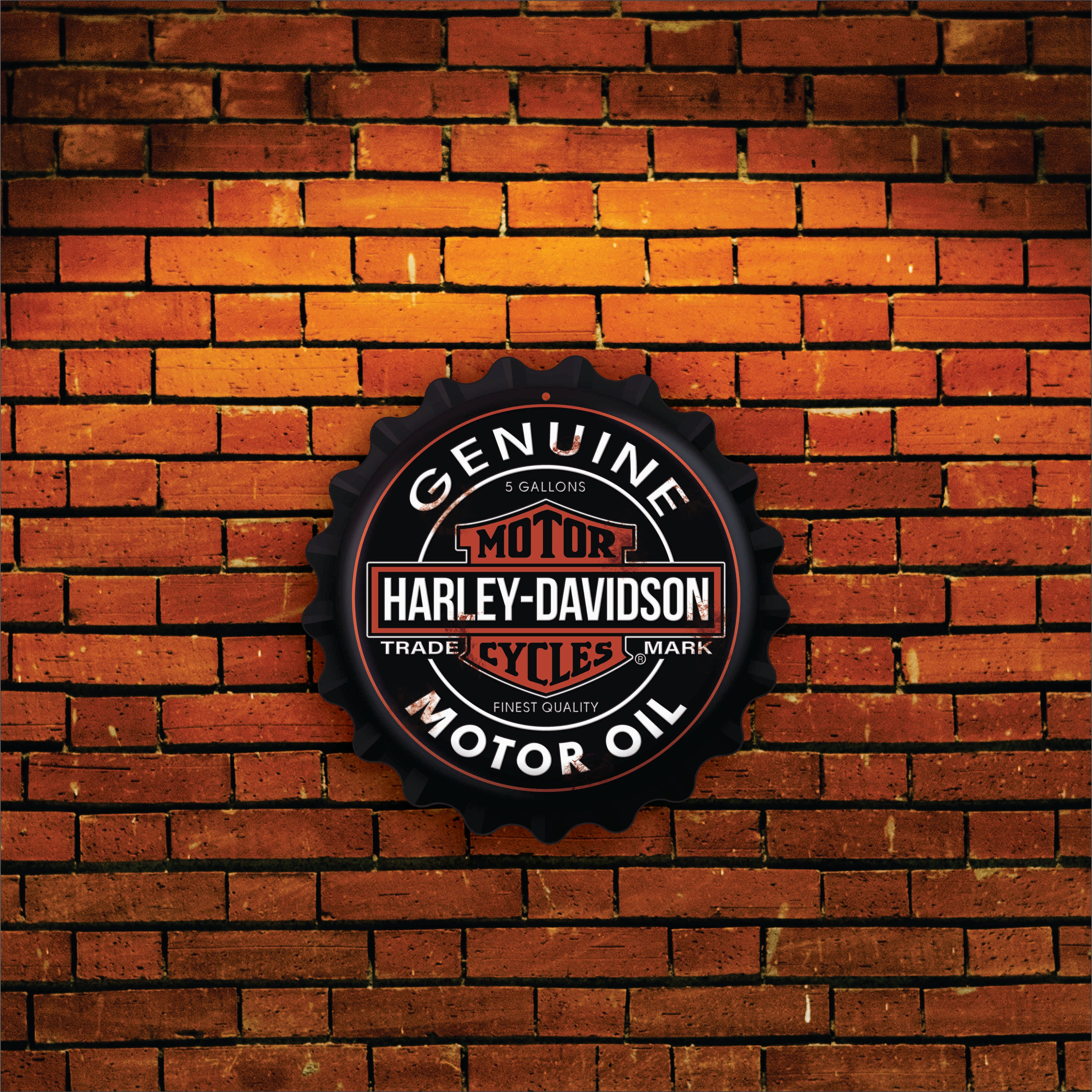 TAPA HARLEY-DAVIDSON MOTOR OIL