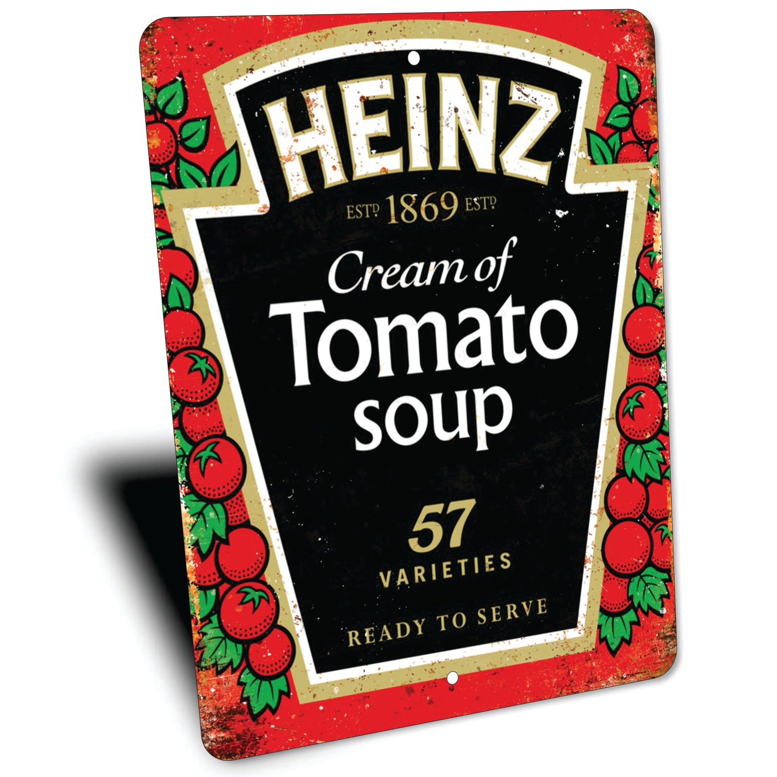 PLACA HEINZ TOMATO SOUP