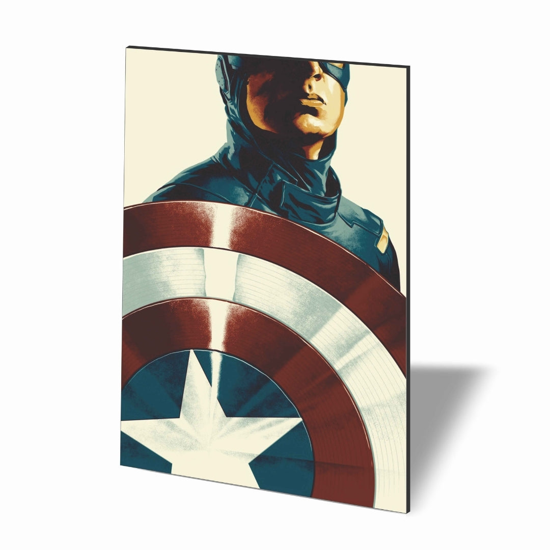 POSTER CAPITAN AMERICA SHIELD
