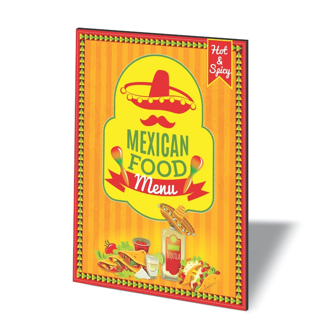 POSTER MEXICAN FOOD