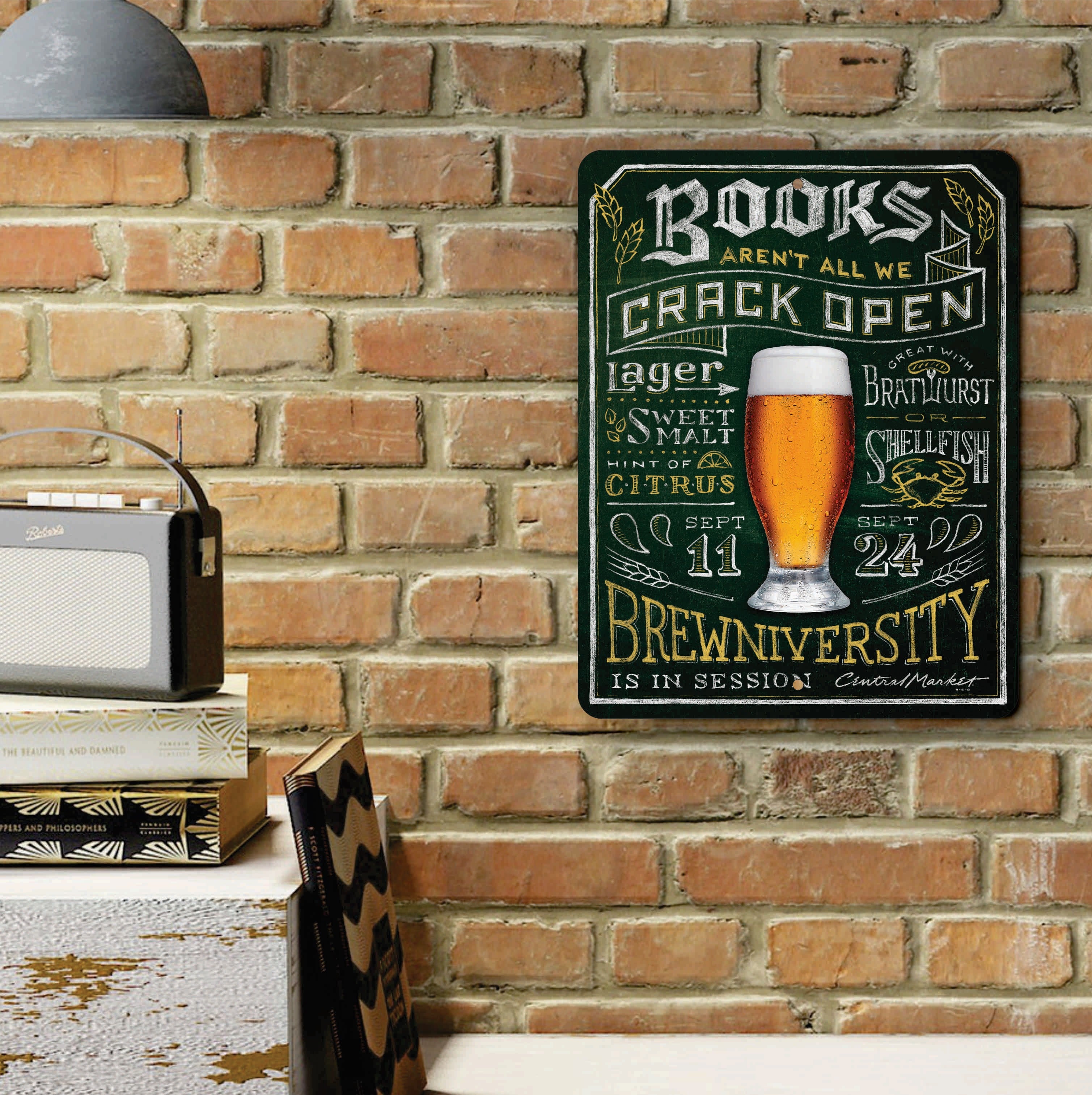 PLACA LAGER BEER BREWNIVERSITY