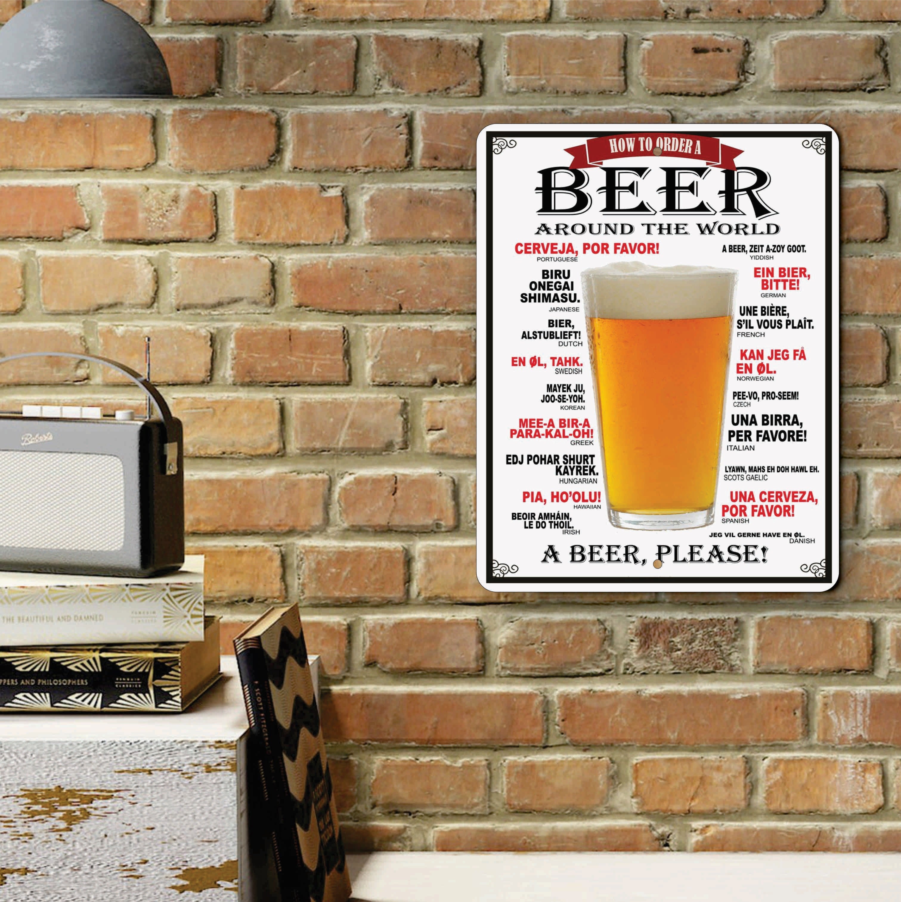 PLACA BEER AROUND THE WORLD