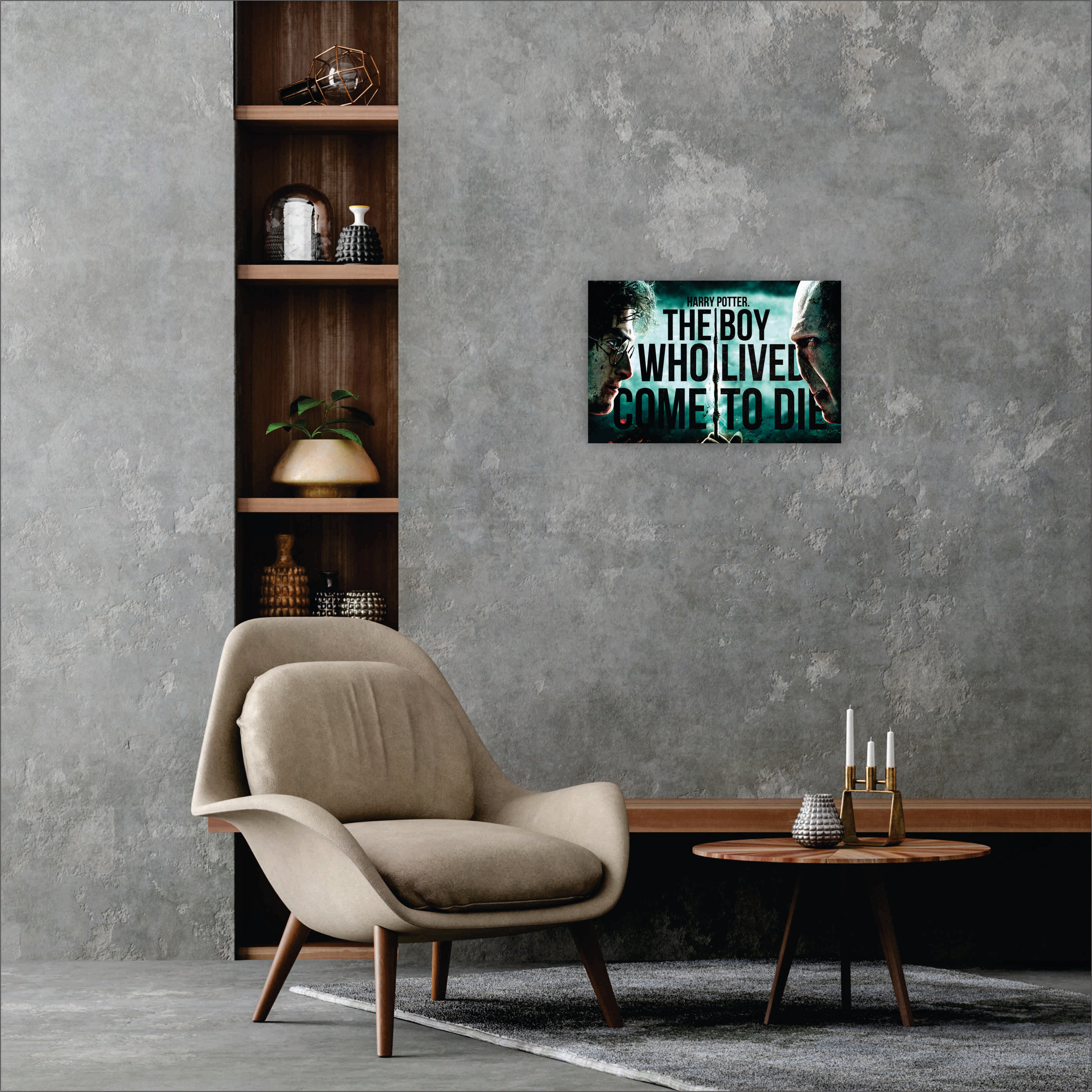 POSTER HARRY POTTER VS VOLDEMORT