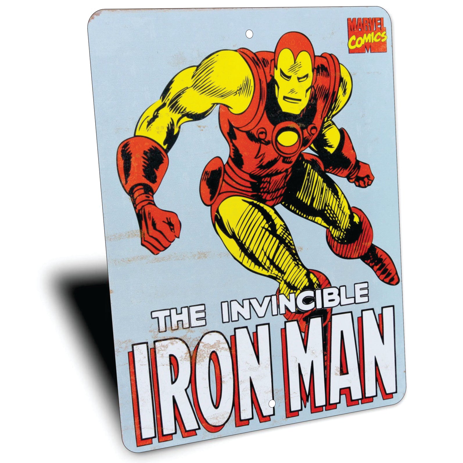 PLACA THE INVINCIBLE IRON MAN MARVEL