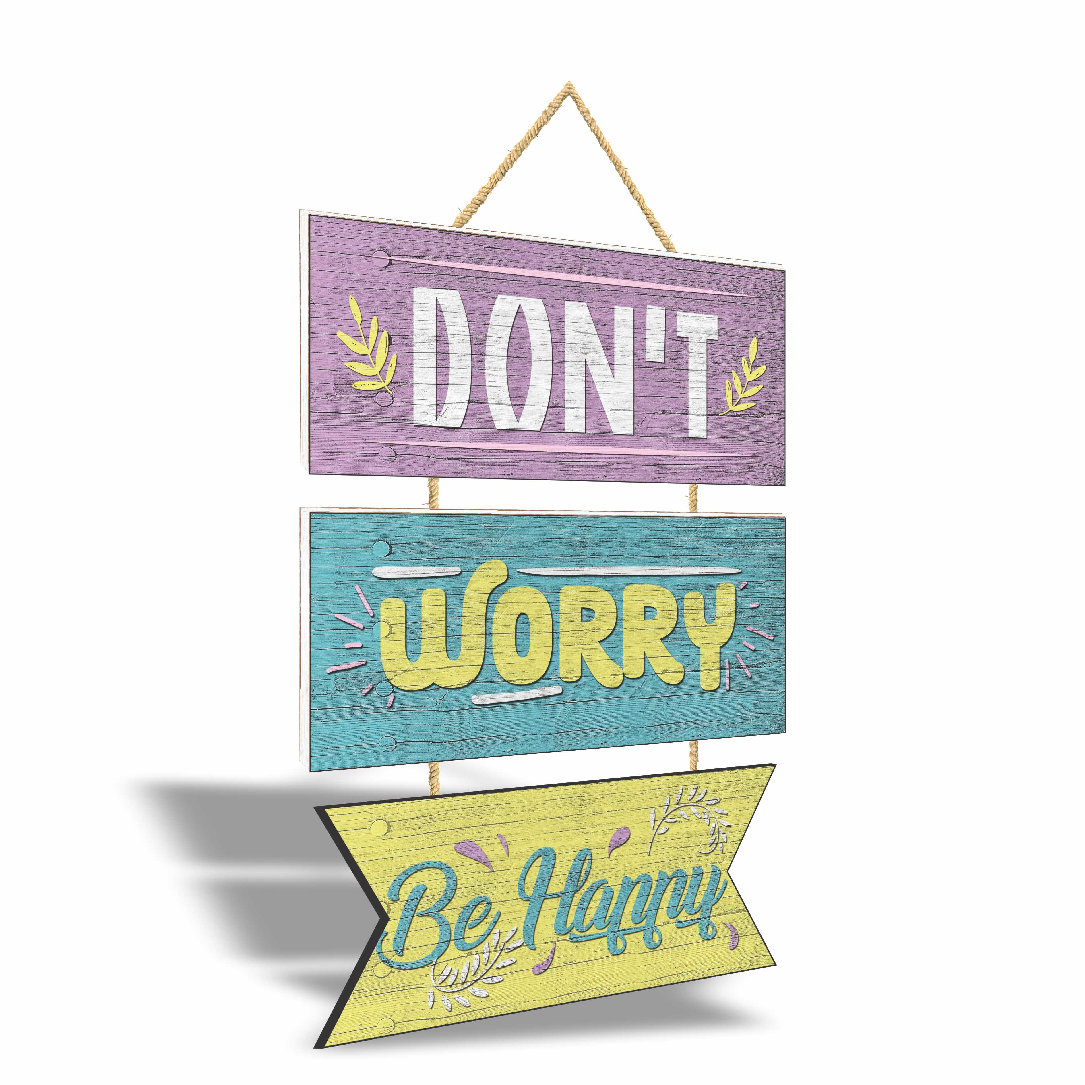 DECO PUERTA DONT WORRY