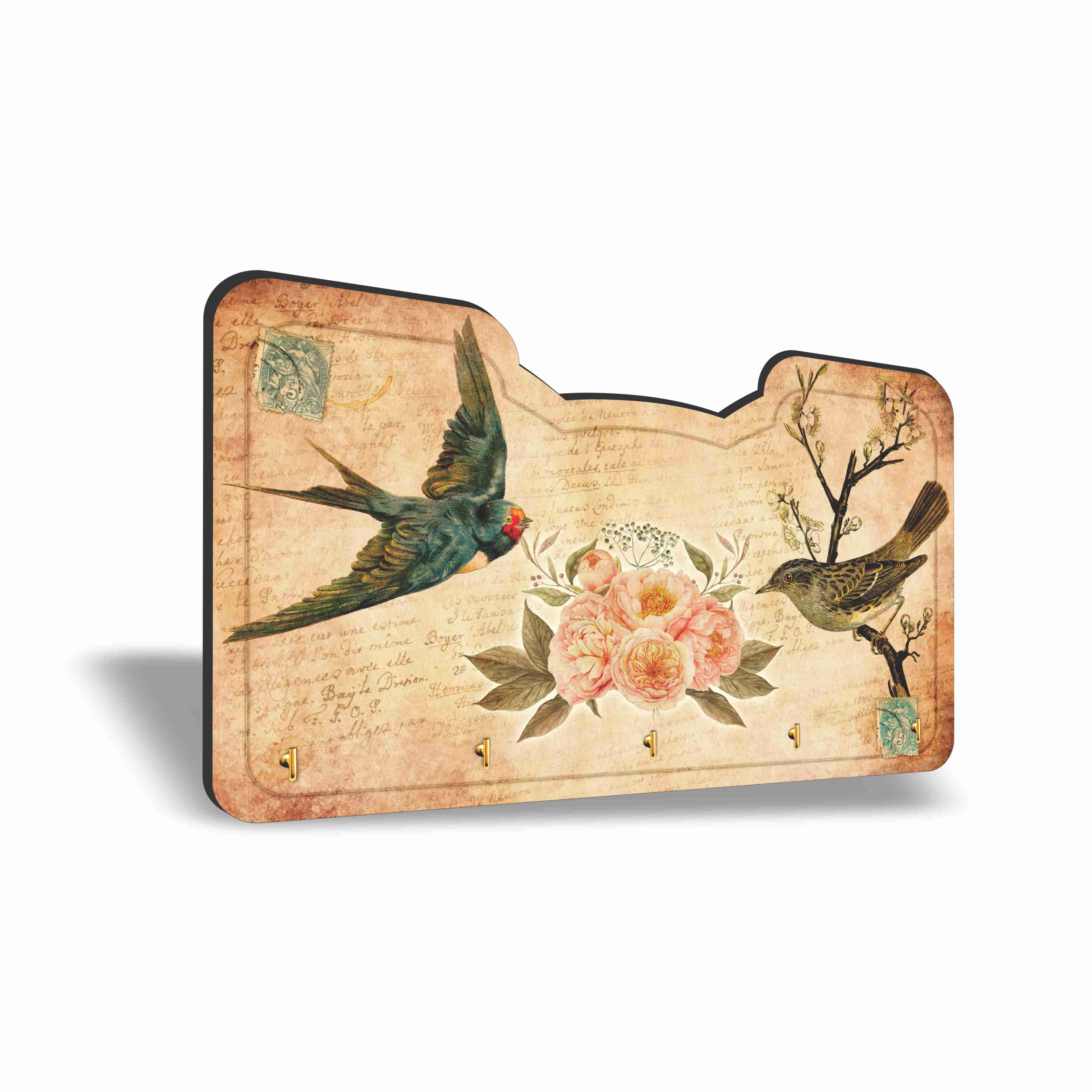 PORTALLAVE RETRO BIRDS VINTAGE