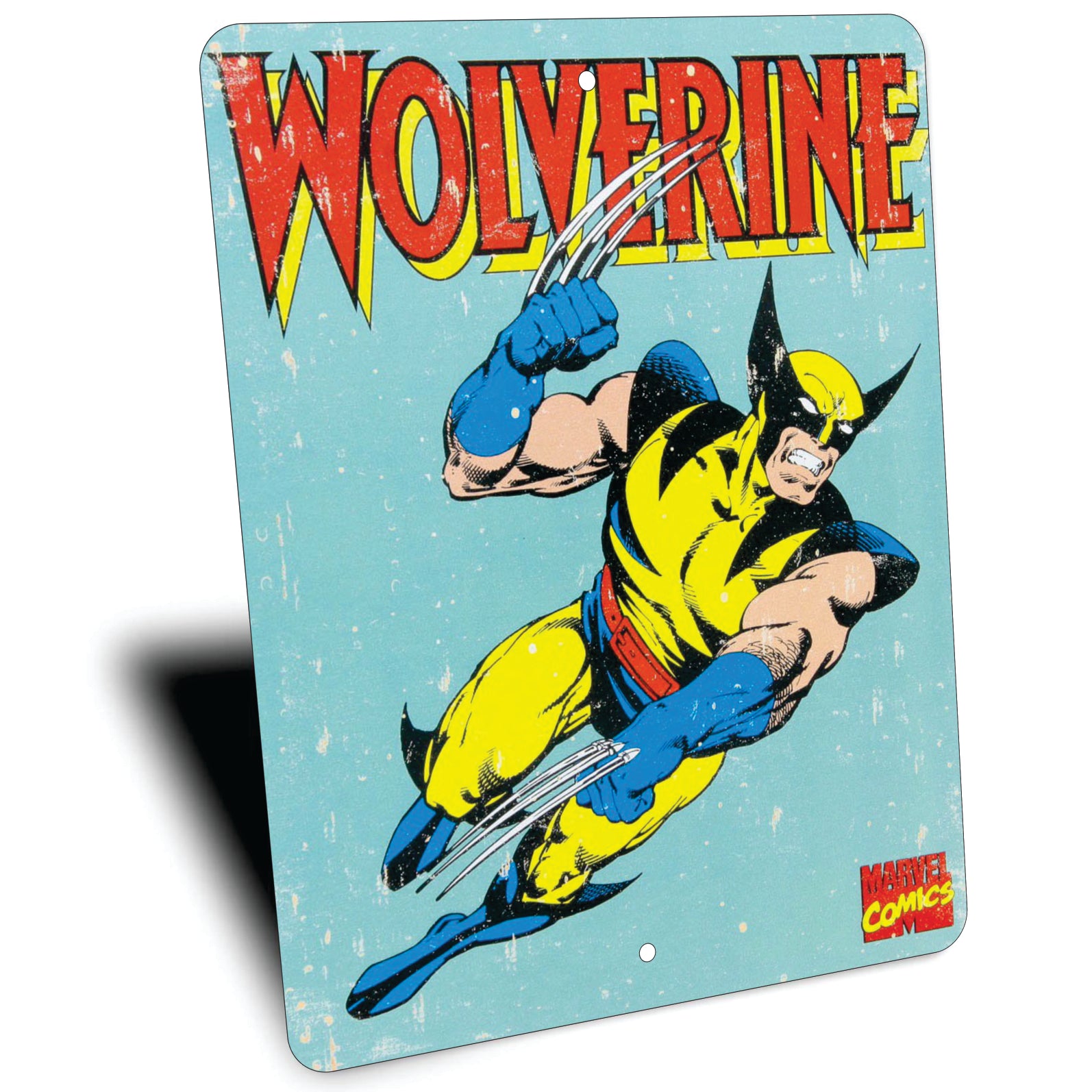 PLACA WOLVERINE MARVEL COMICS