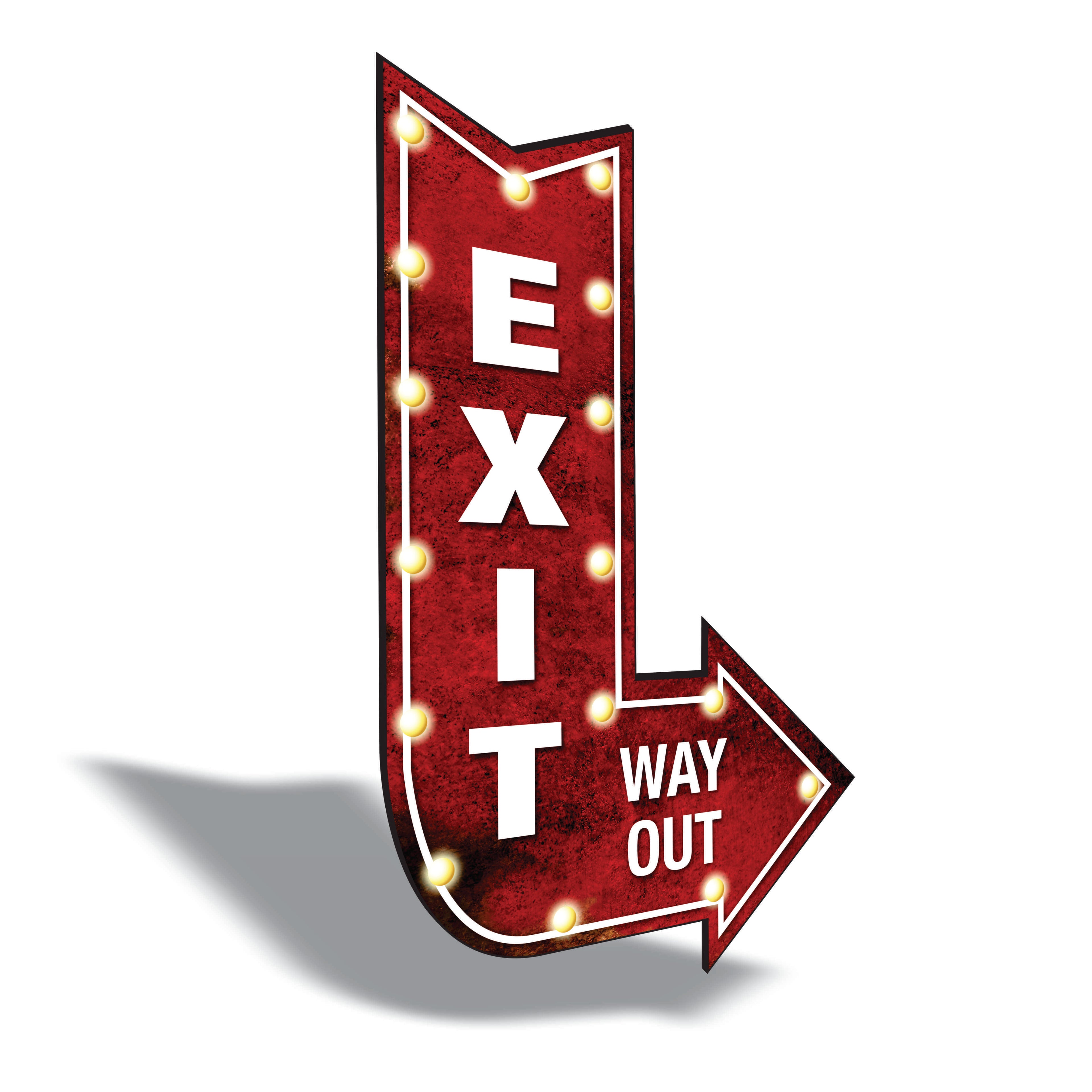 SEÑAL EXIT WAY OUT