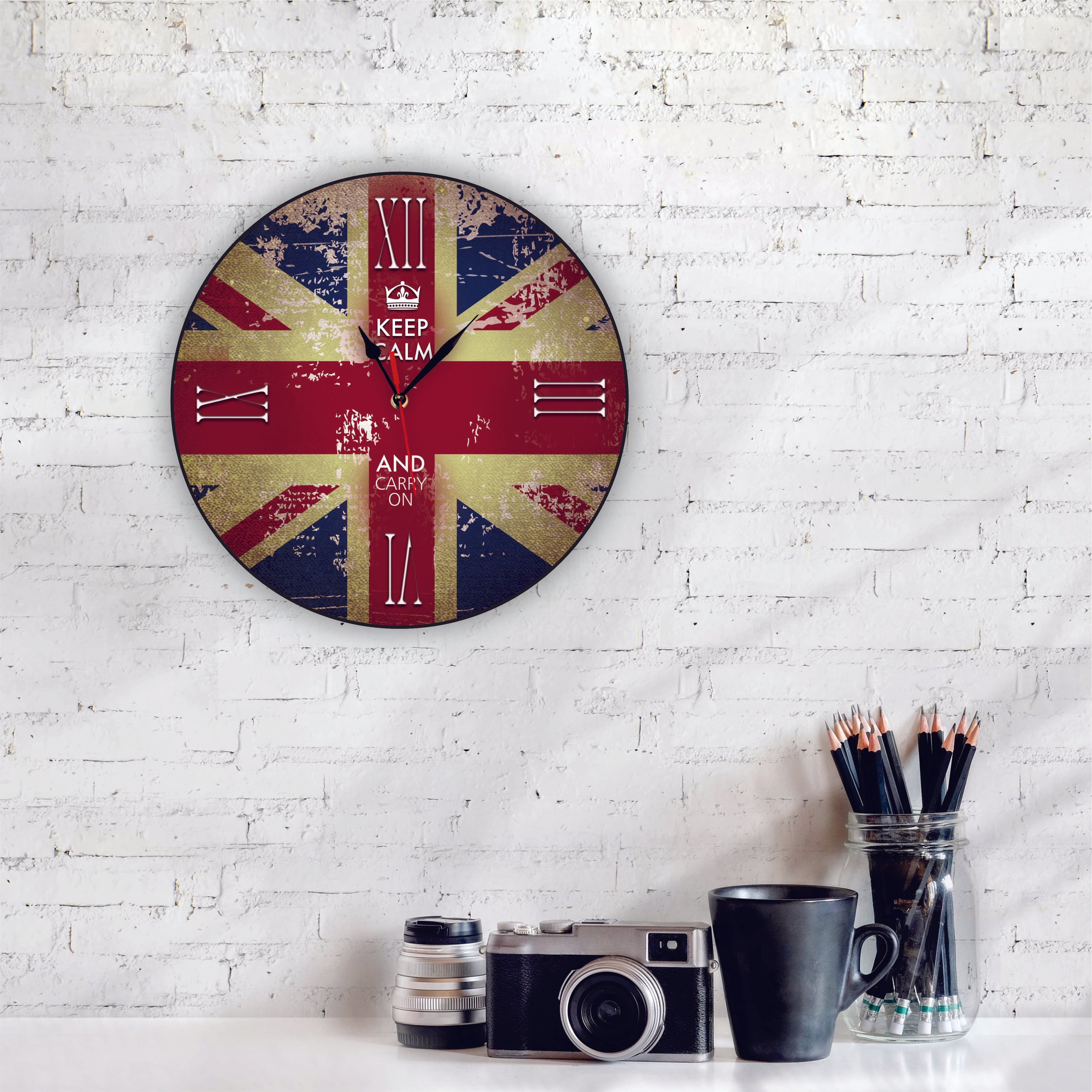 RELOJ KEEP CALM