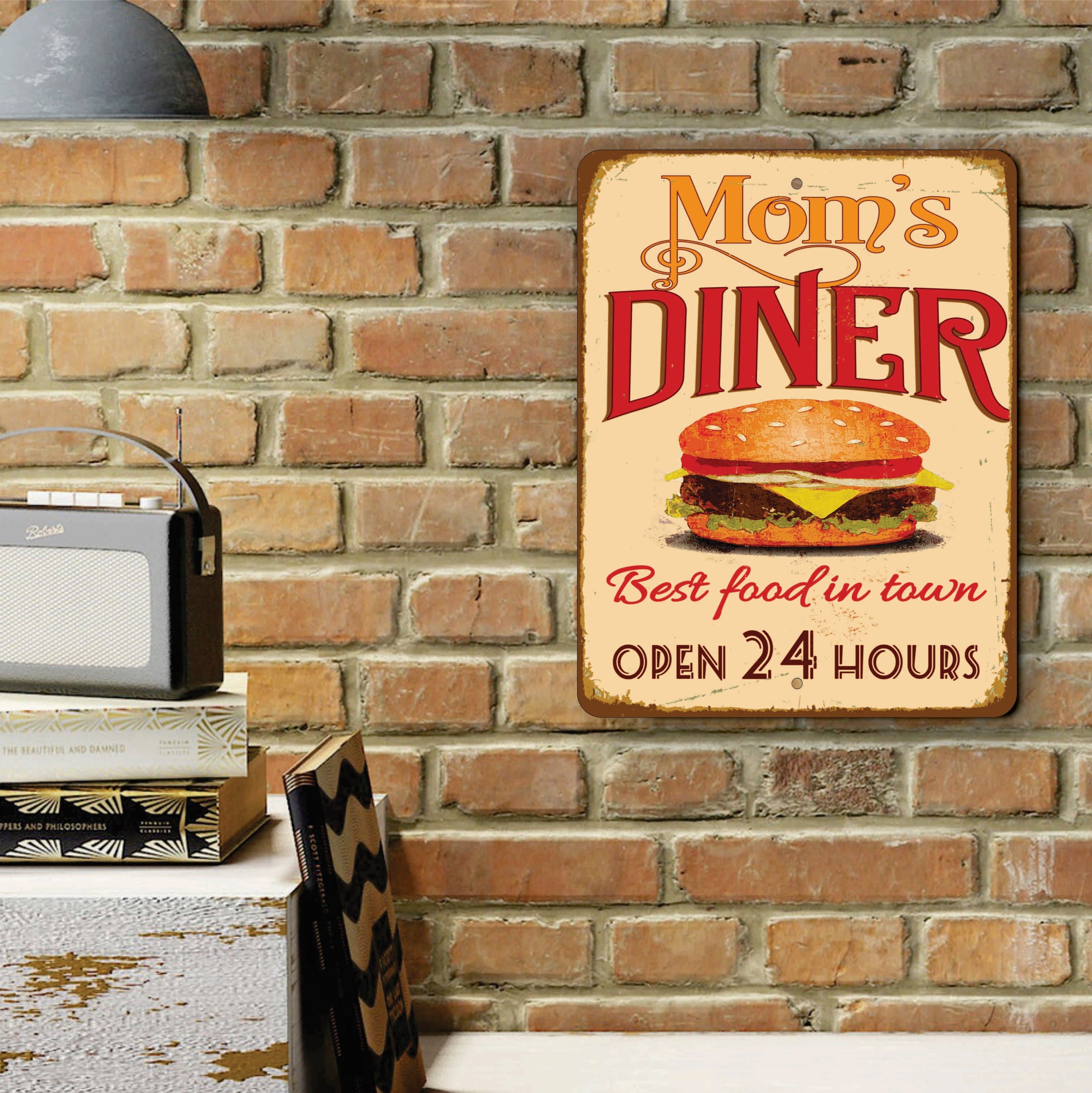 PLACA BURGER DINER
