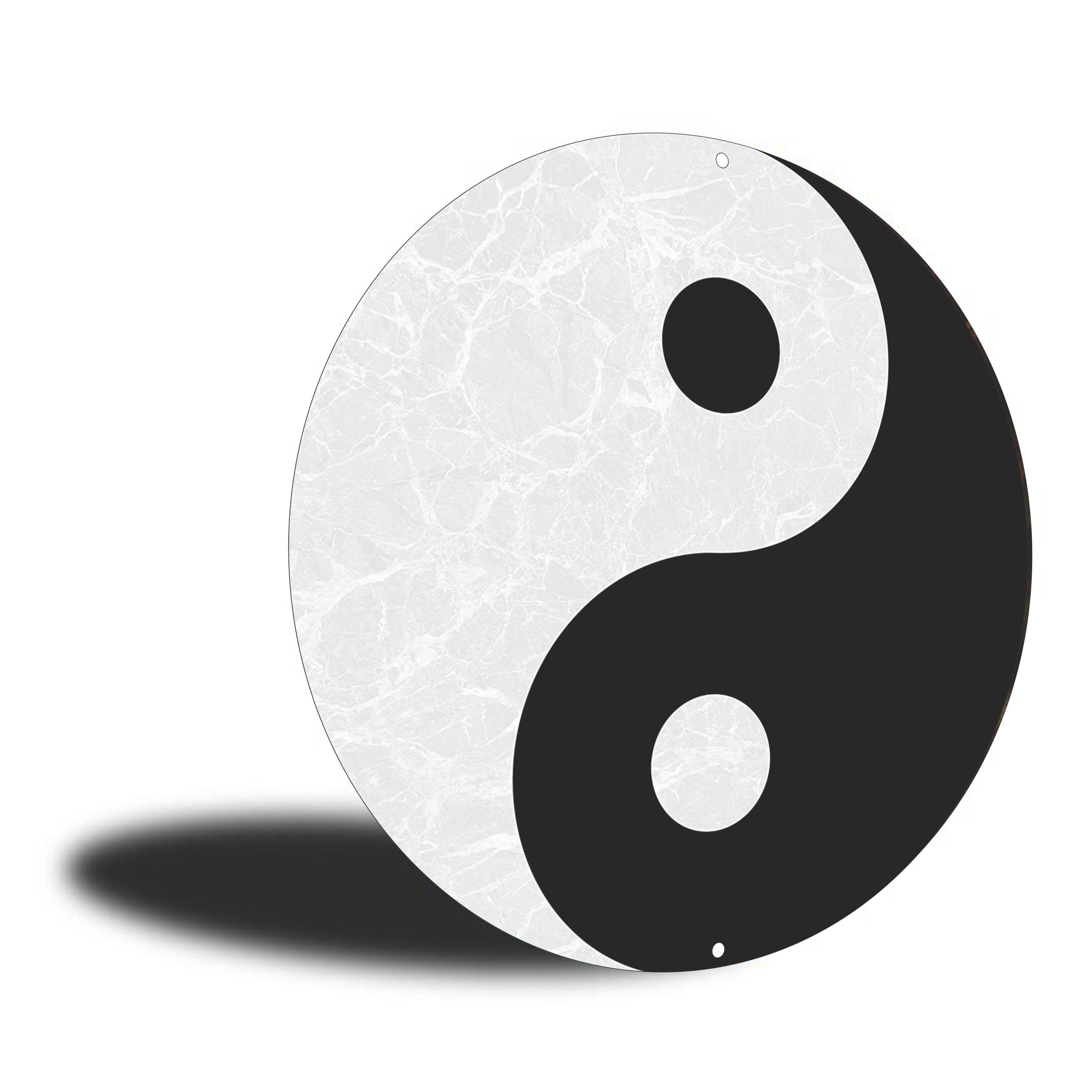 PLACA CIRCULAR YIN YANG