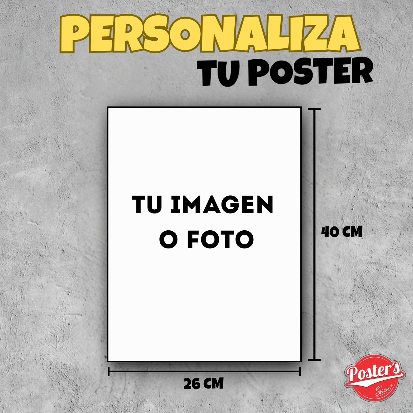 POSTER PERSONALIZADO