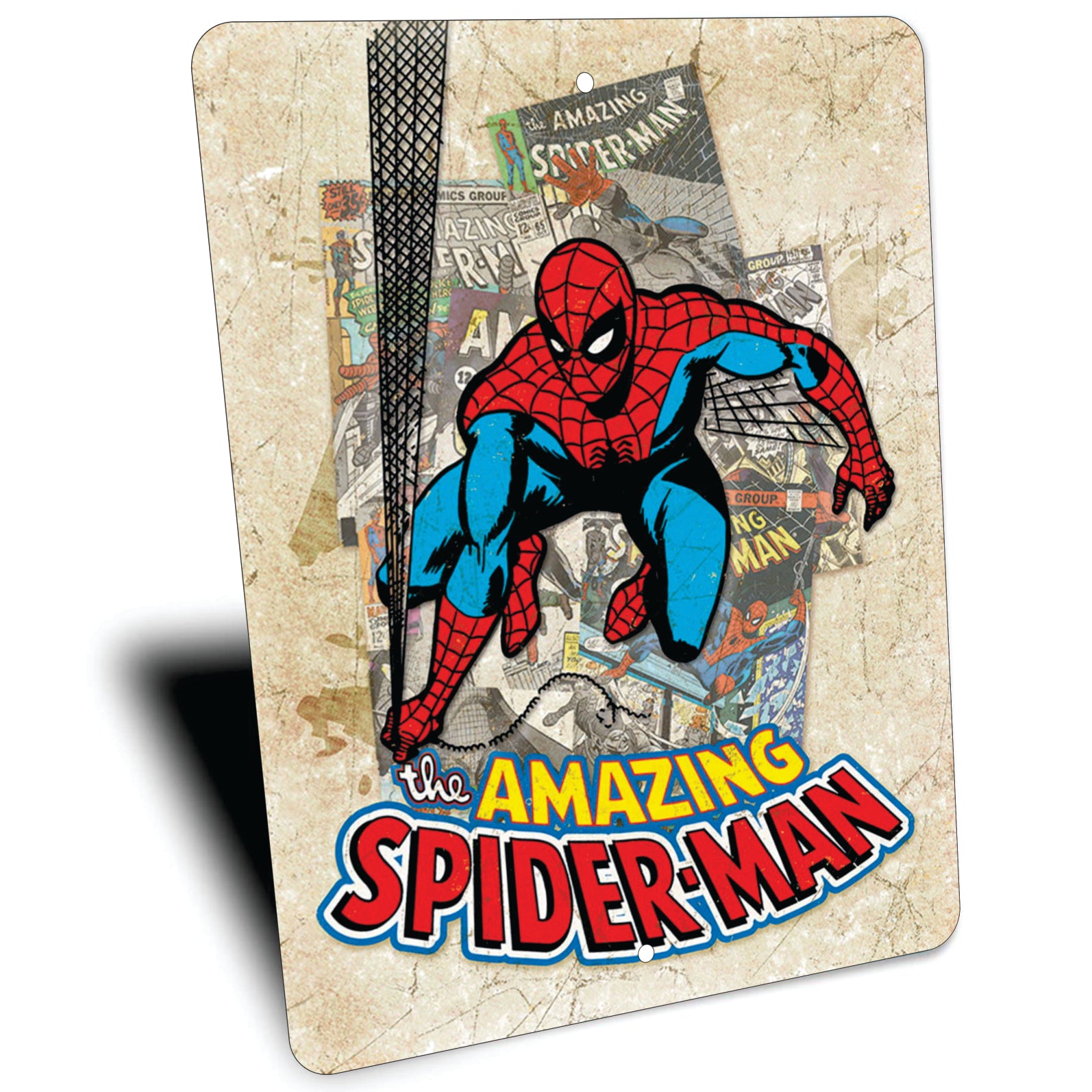 PLACA SPIDERMAN CLASSIC MARVEL COMICS
