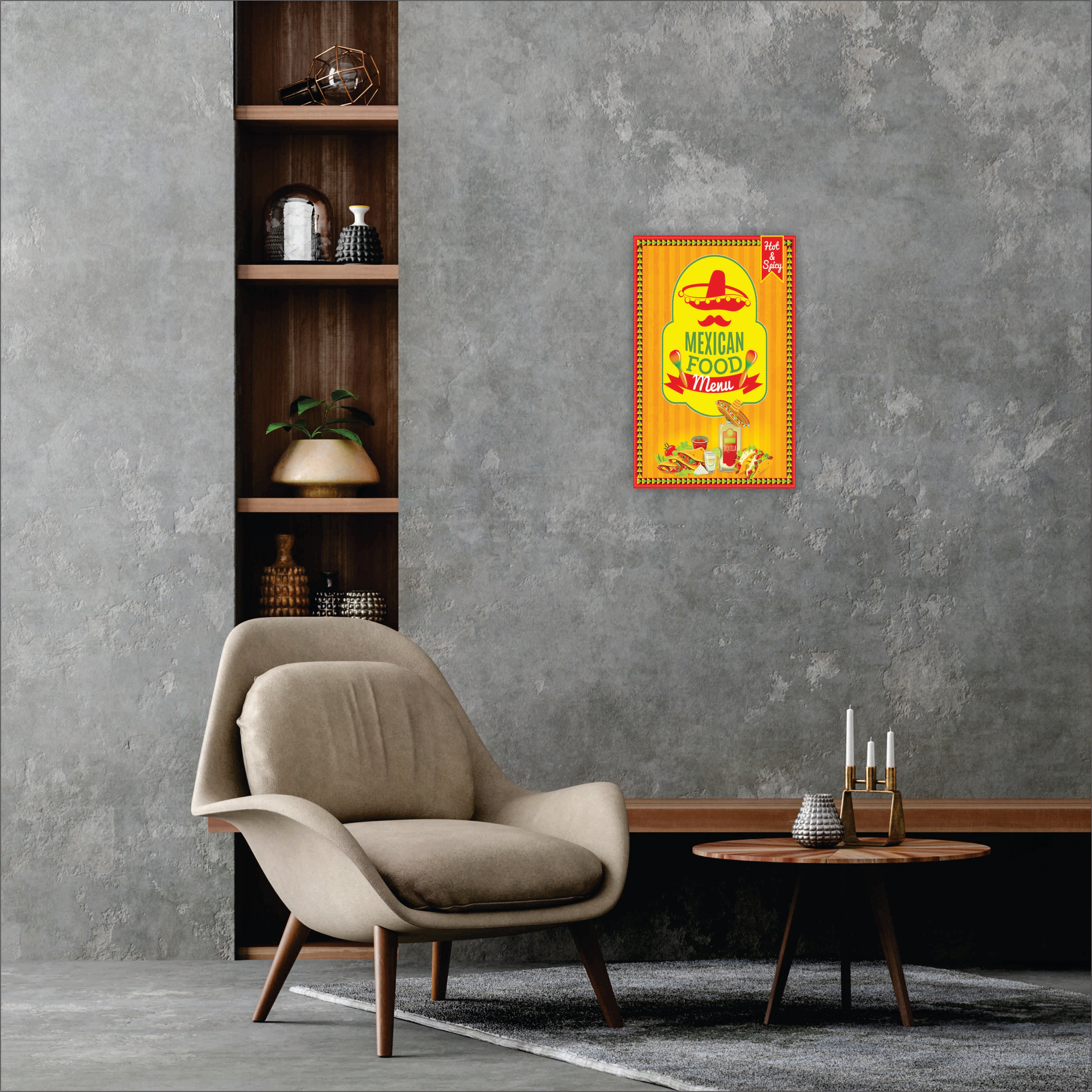 POSTER MEXICAN FOOD