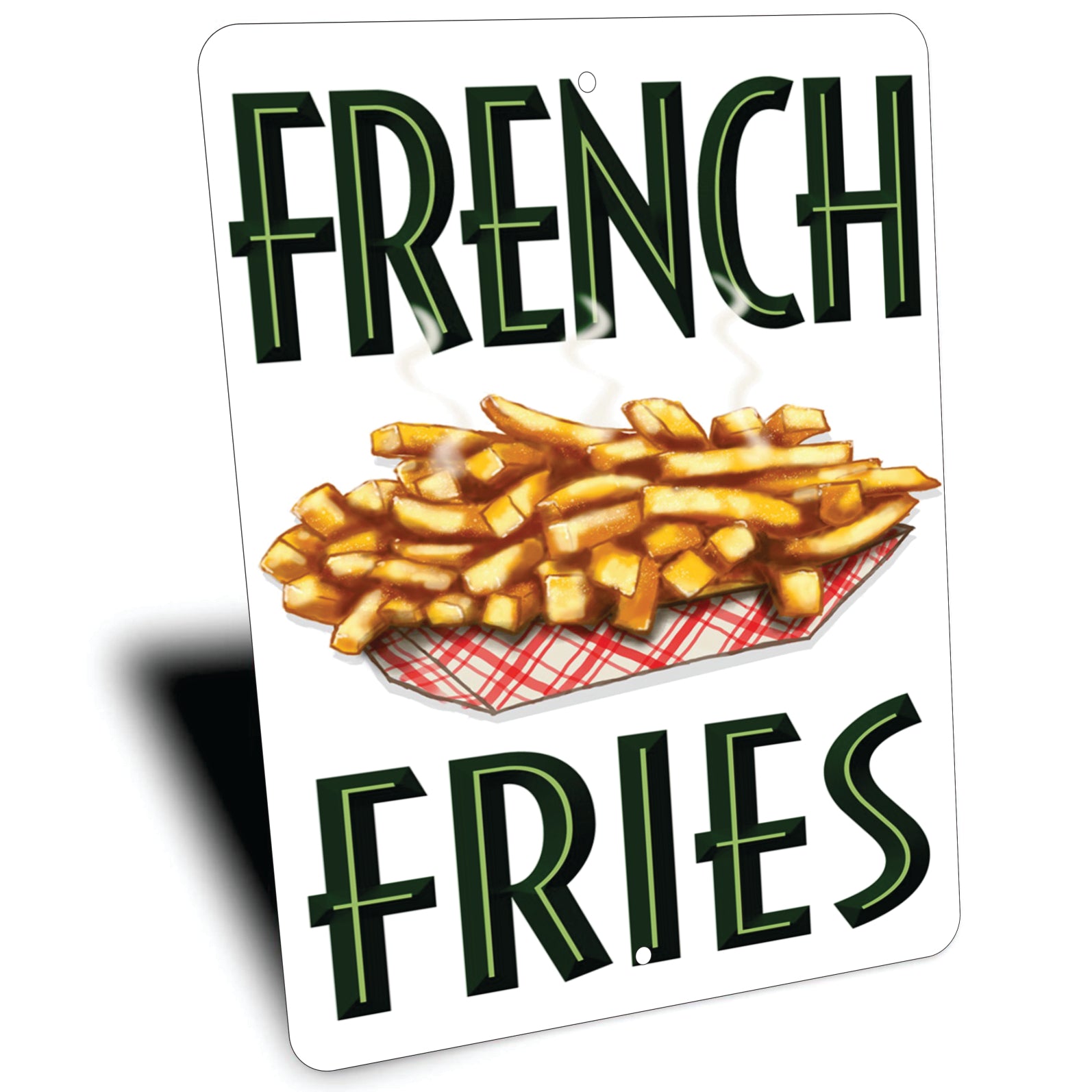PLACA FRENCH FRIES