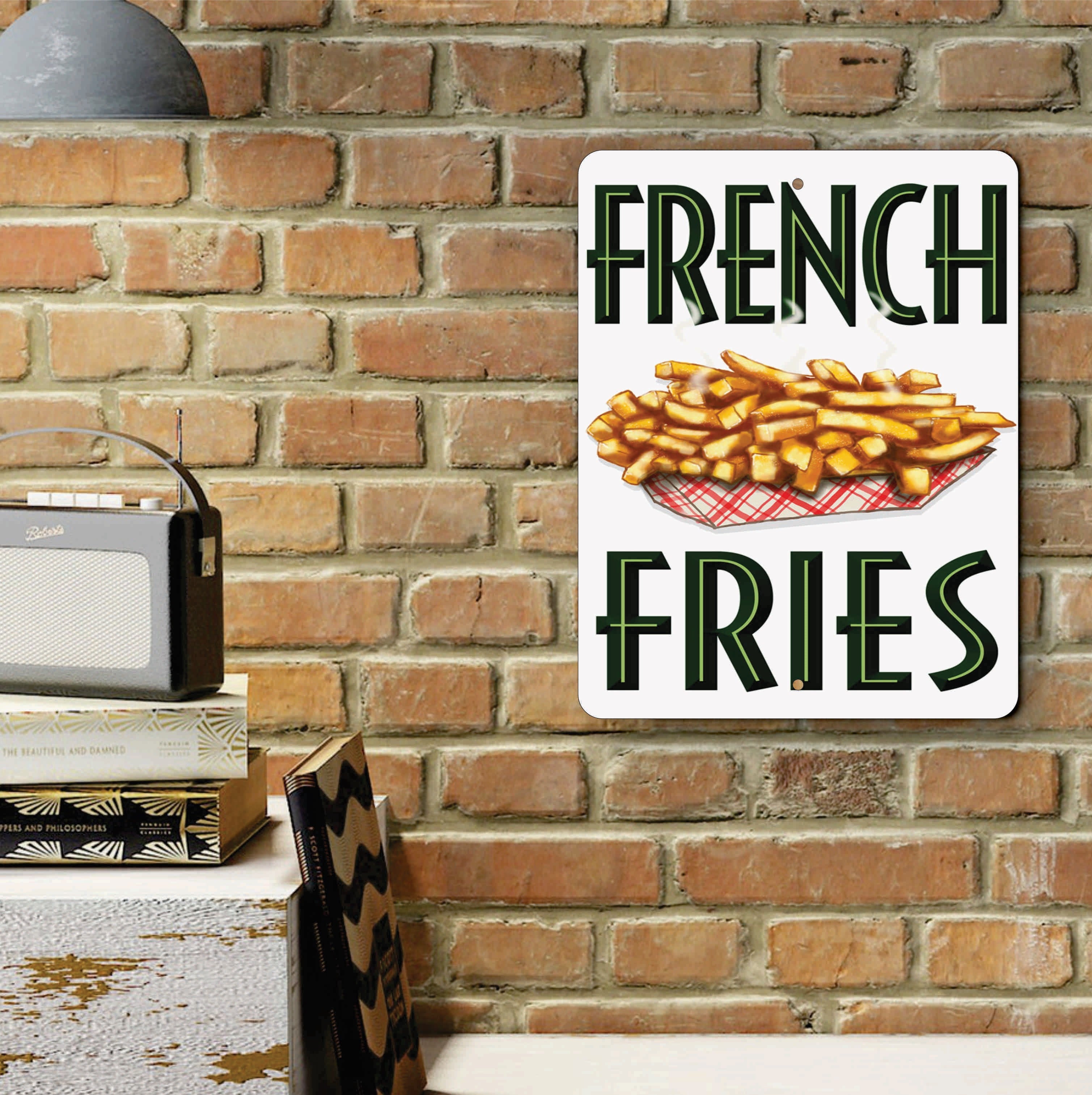 PLACA FRENCH FRIES