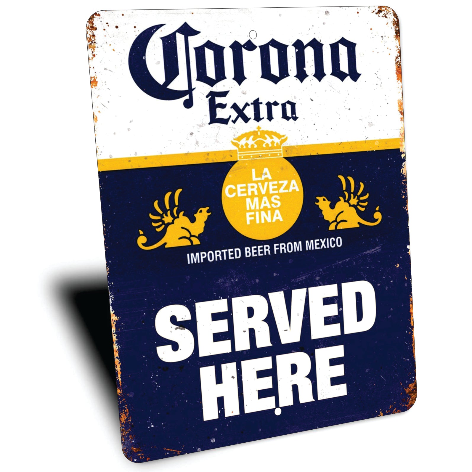 PLACA CORONA BEER