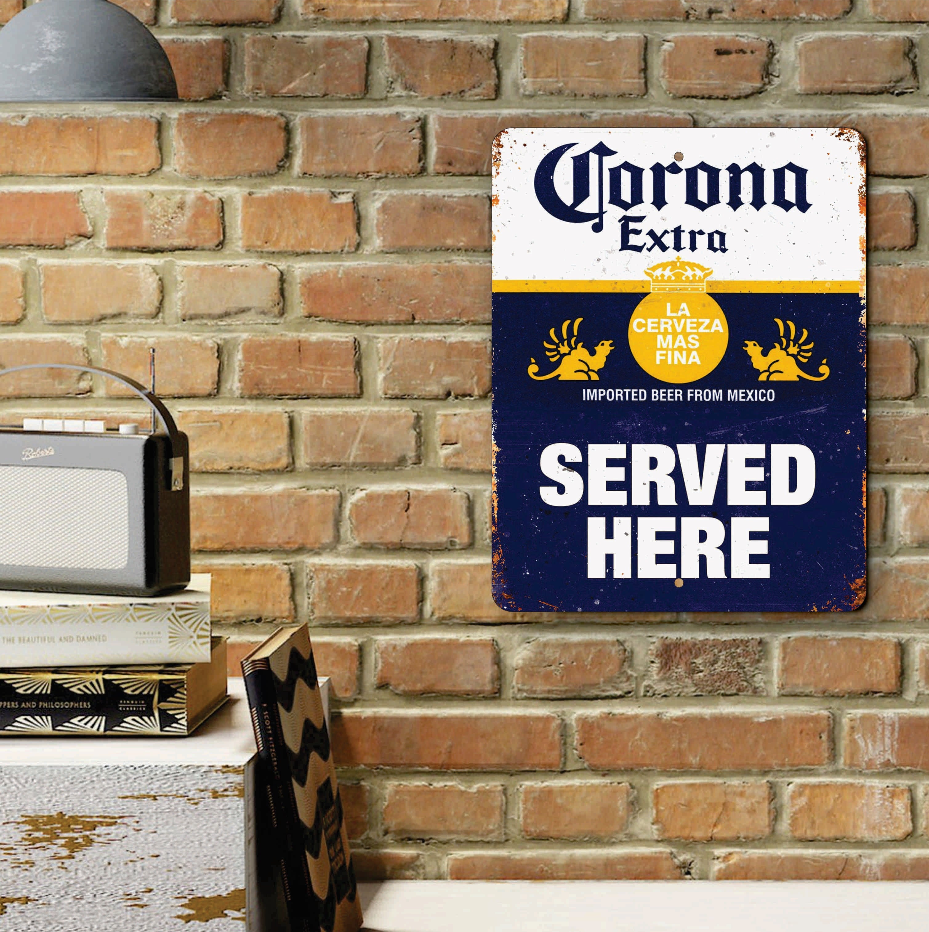 PLACA CORONA BEER