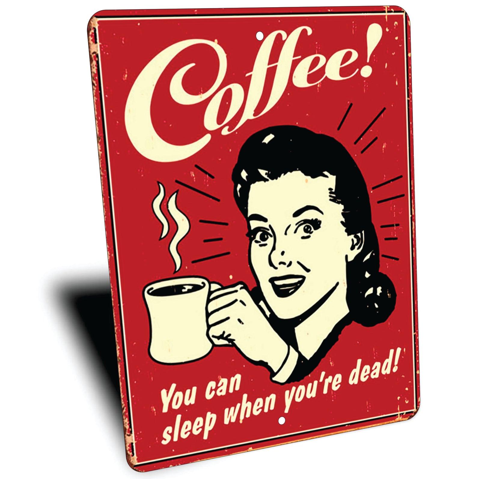 PLACA COFFEE SLEEP