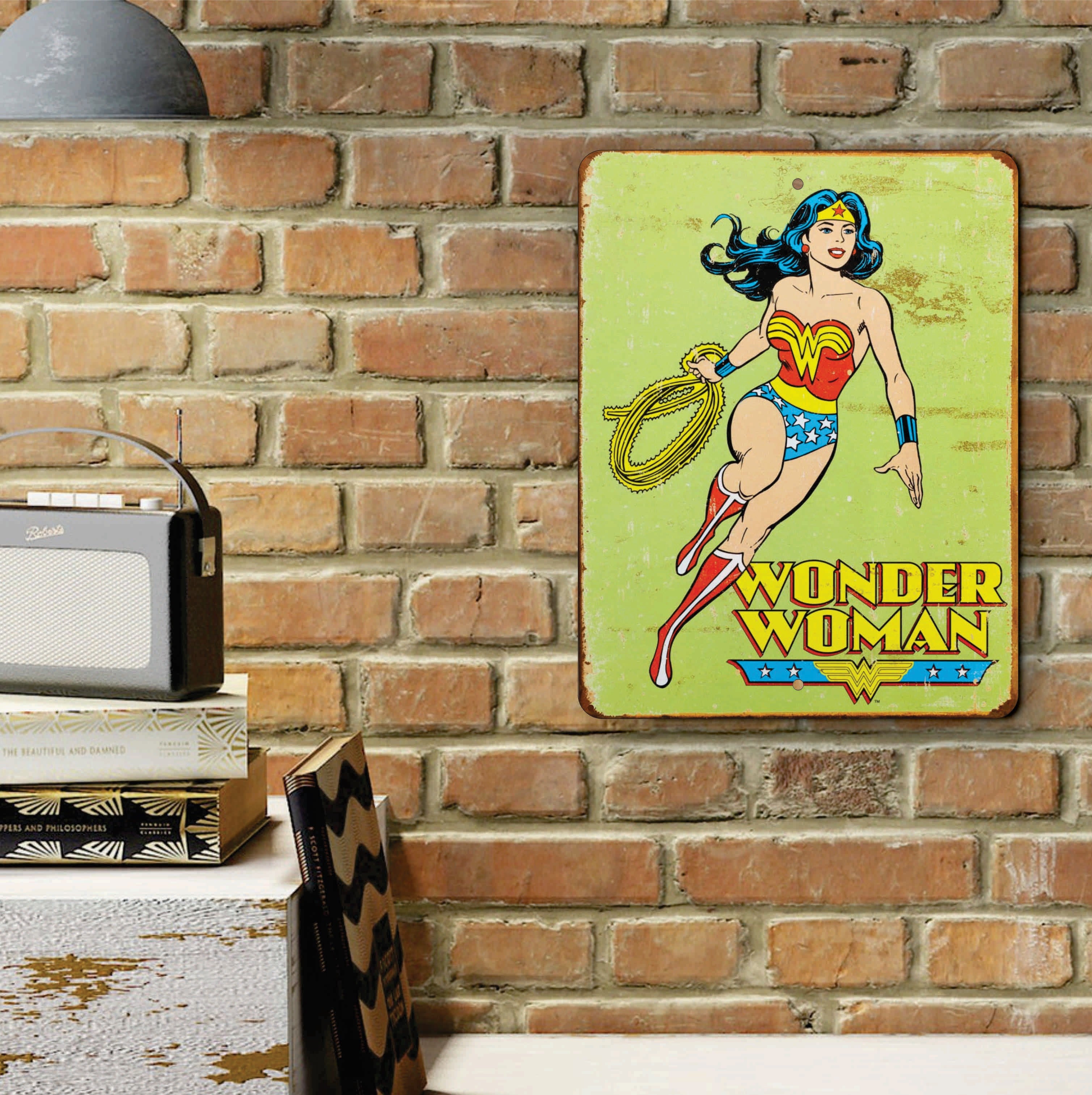 PLACA WONDER WOMAN DC COMICS