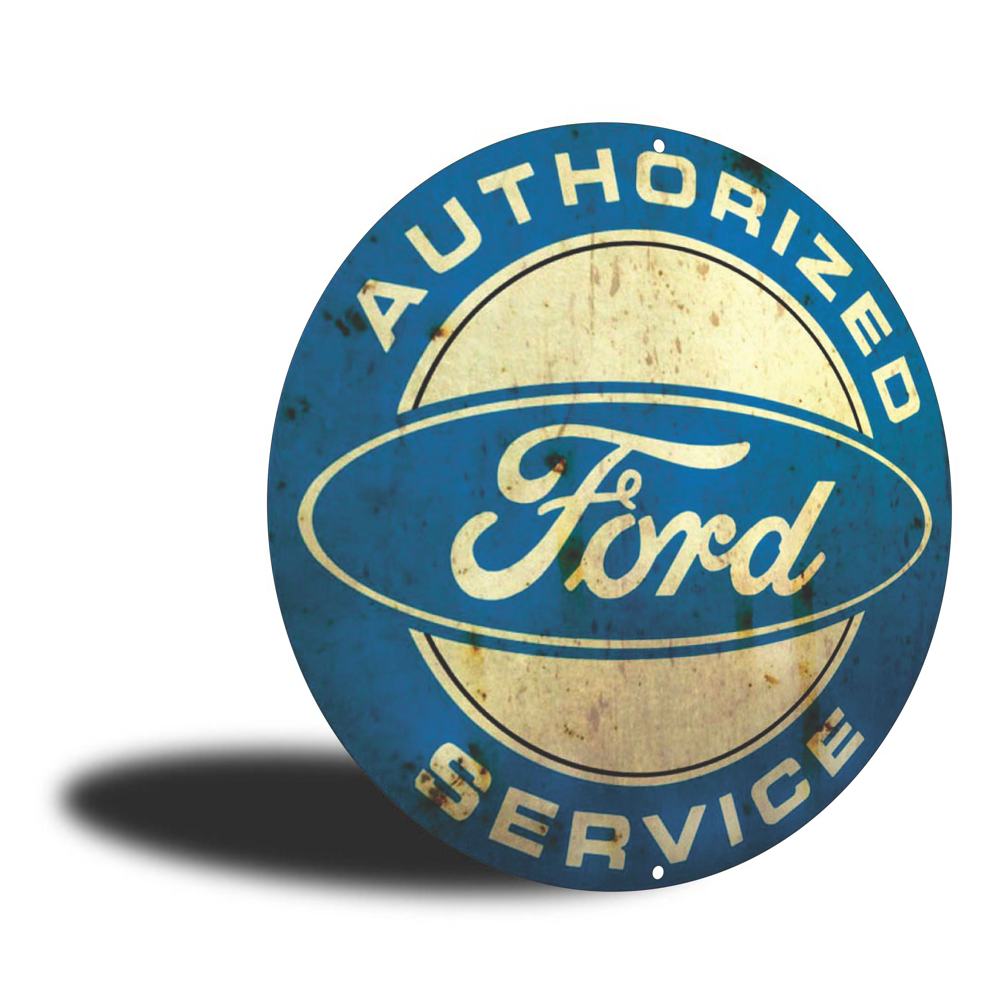 PLACA CIRCULAR FORD SERVICE