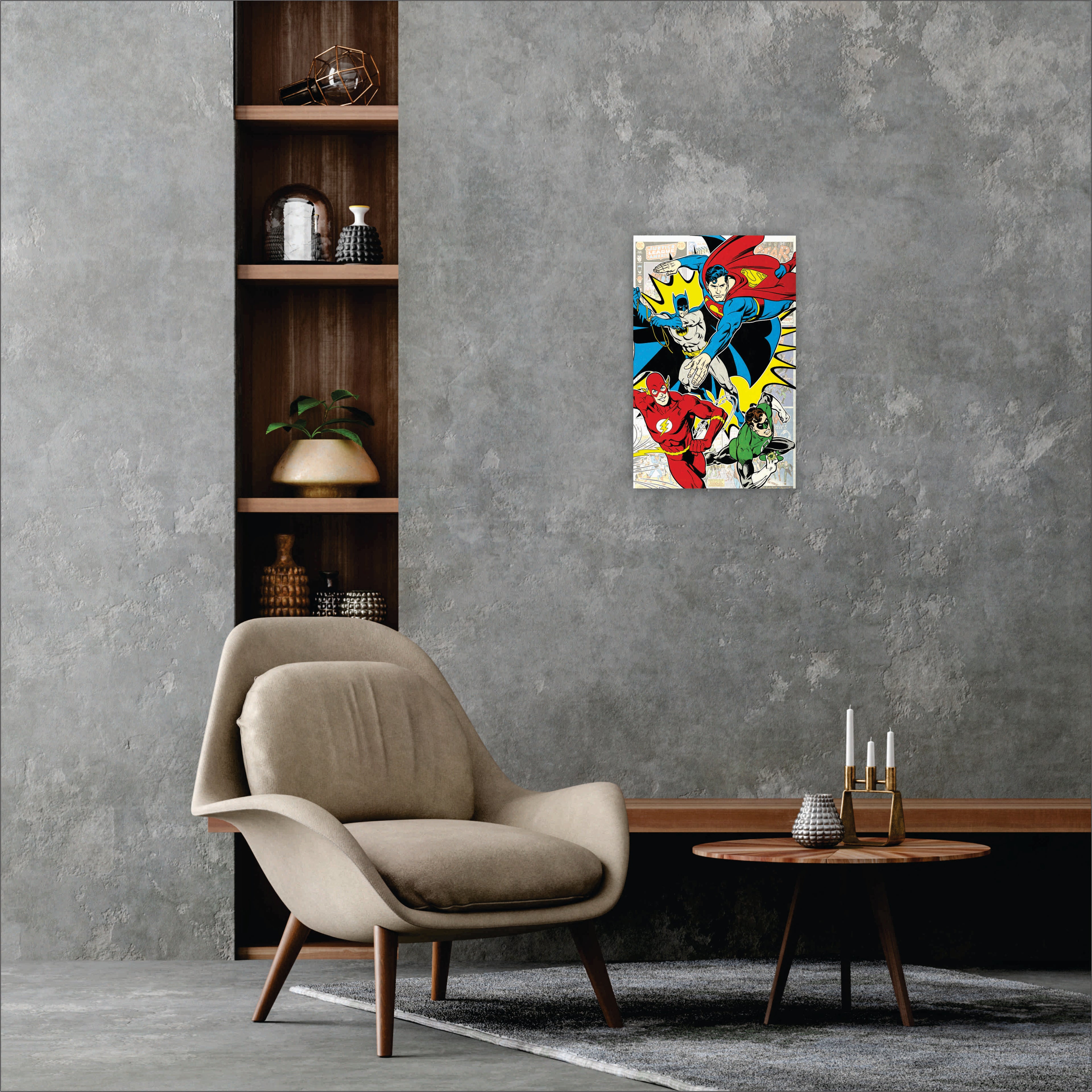 POSTER LIGA DE LA JUSTICIA