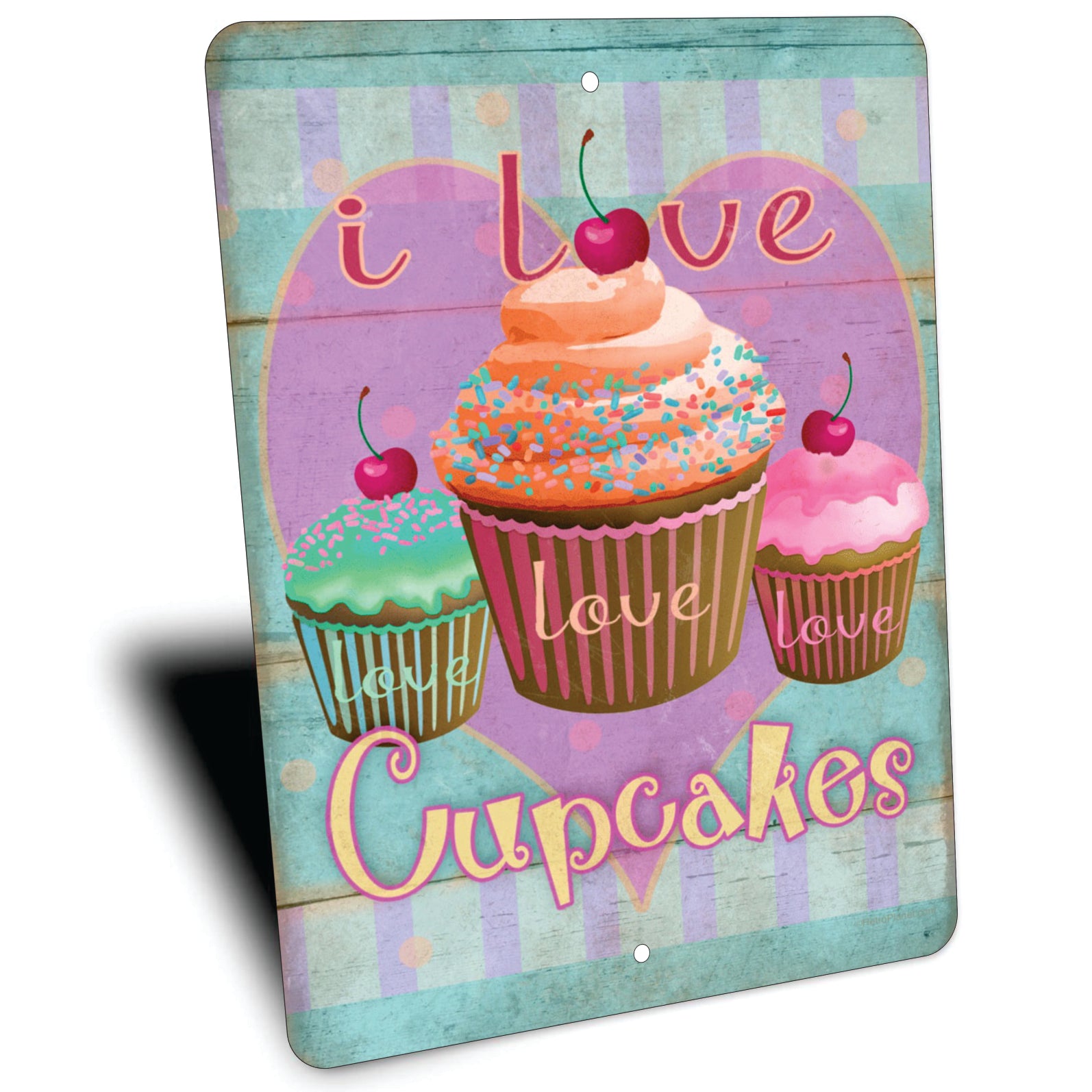 PLACA LOVE CUPCAKES