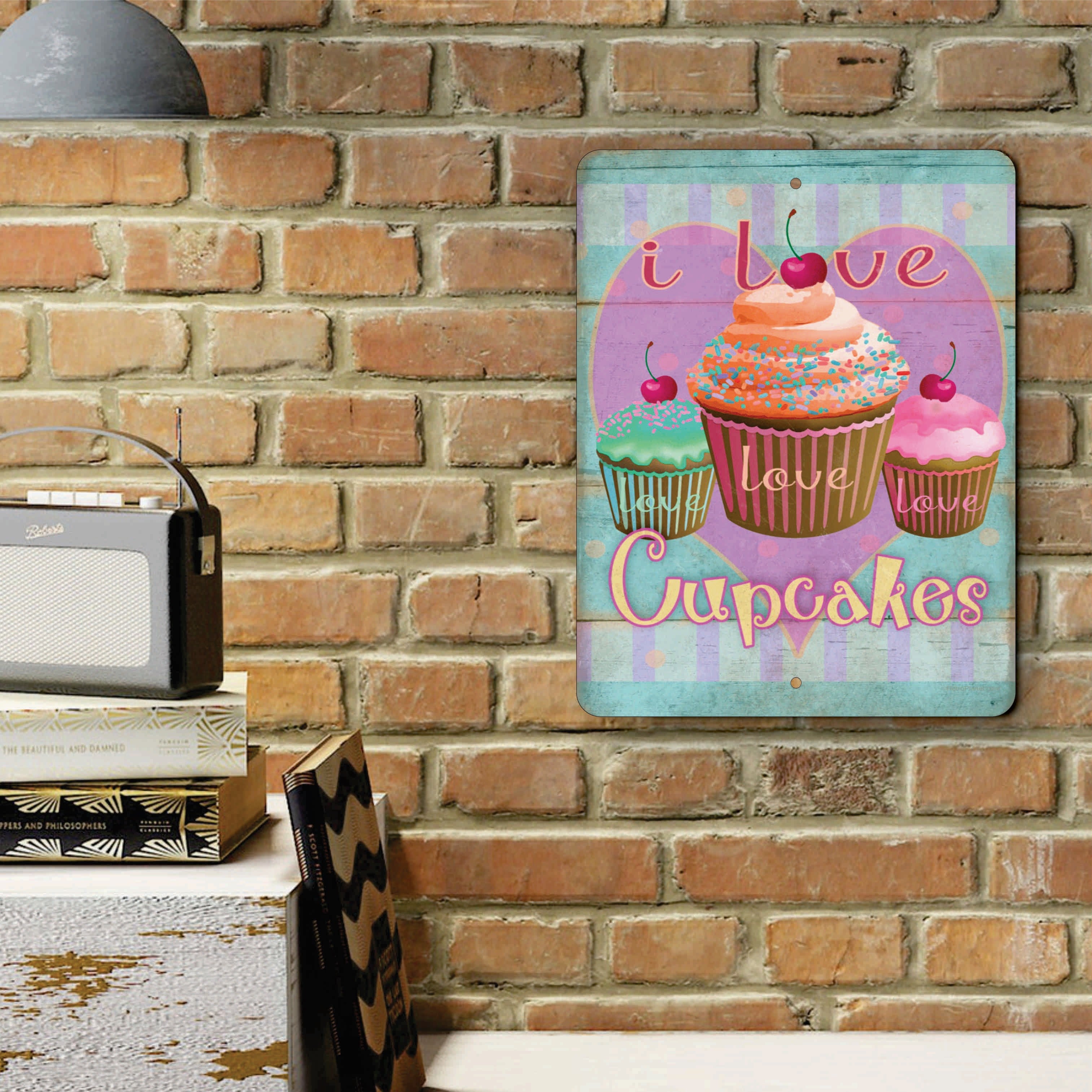 PLACA LOVE CUPCAKES