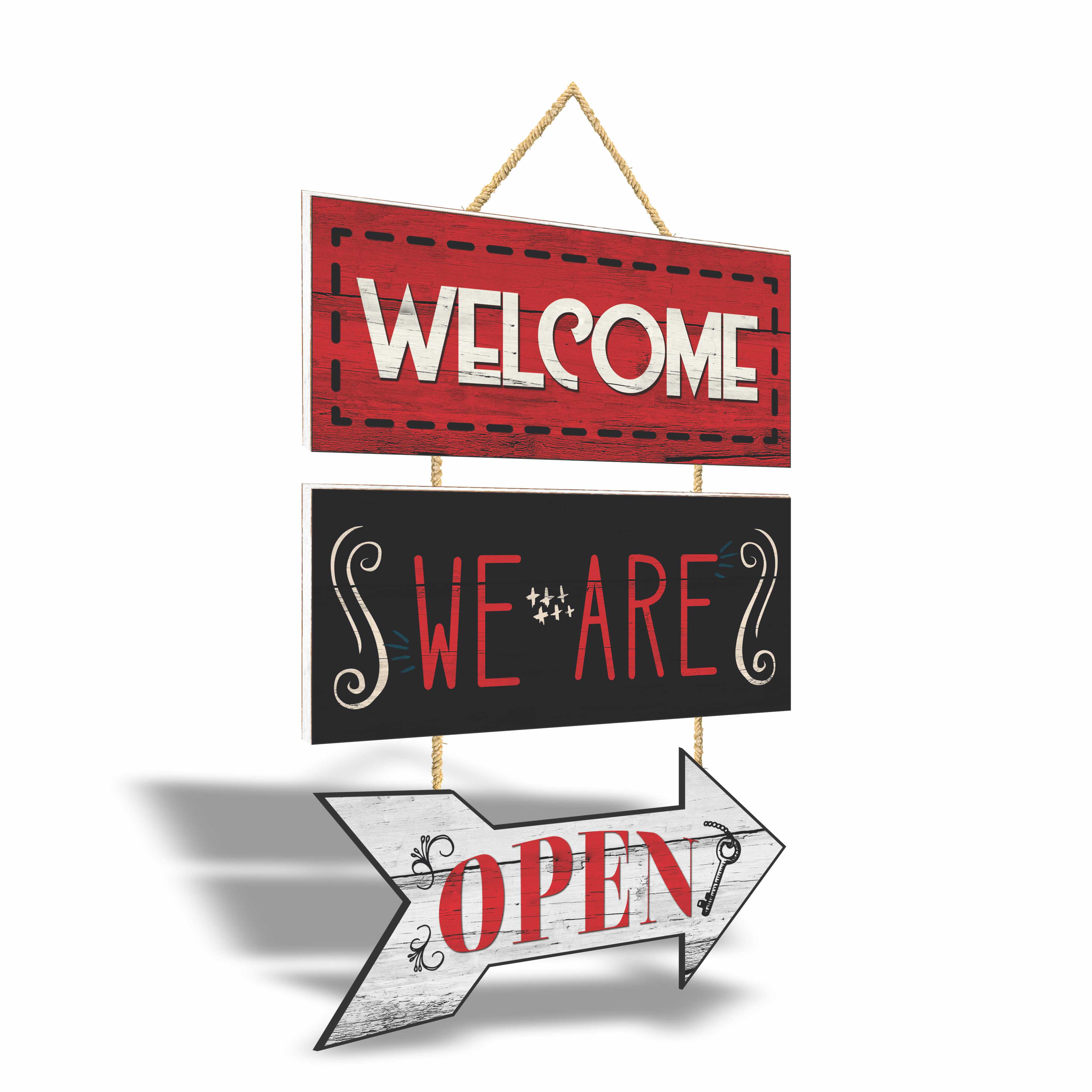 DECO PUERTA WELCOME