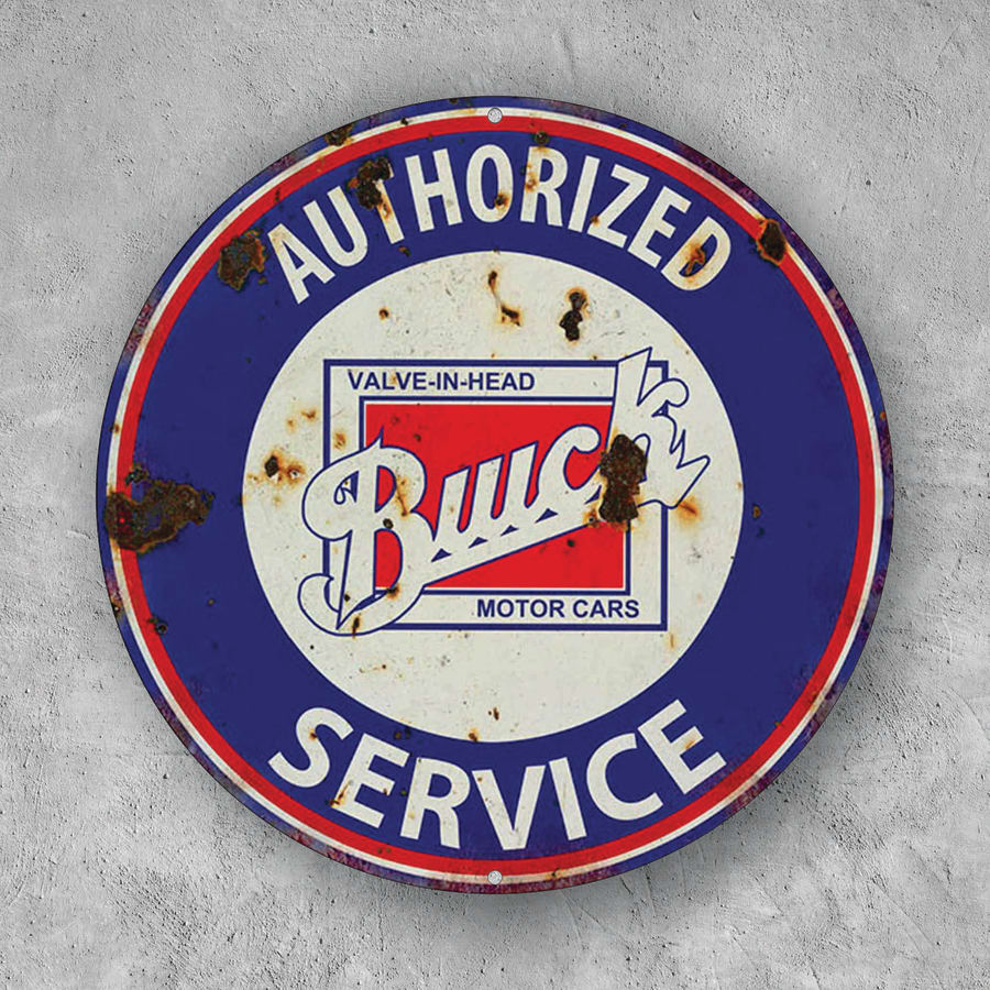PLACA CIRCULAR BUCK SERVICE