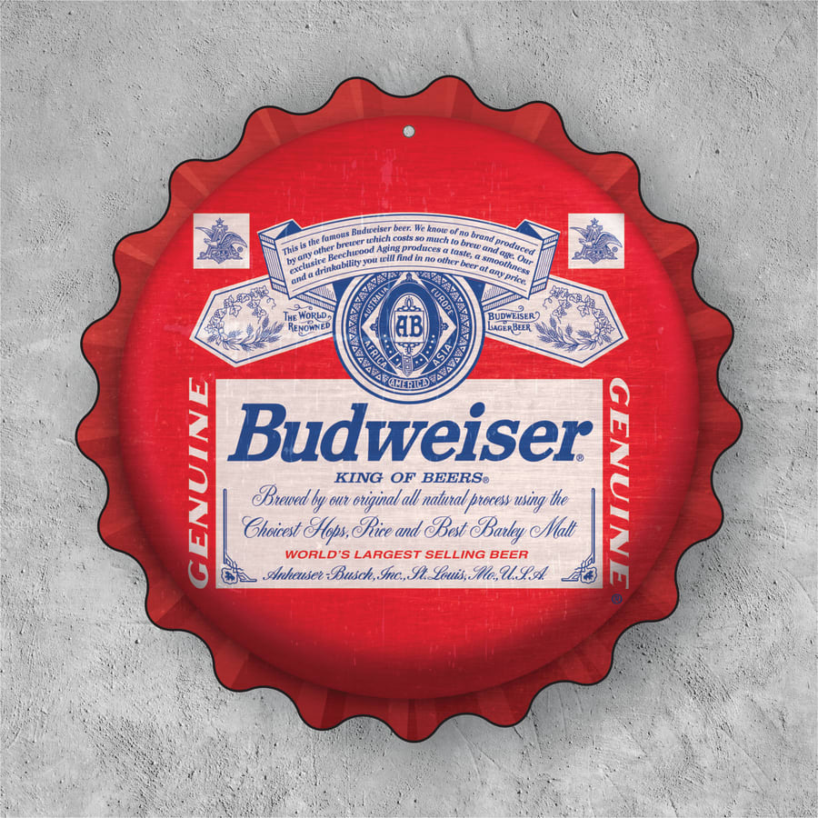 TAPA BUDWEISER