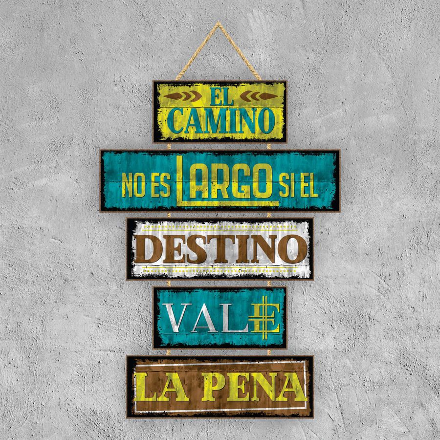 DECO FRASE EL CAMINO