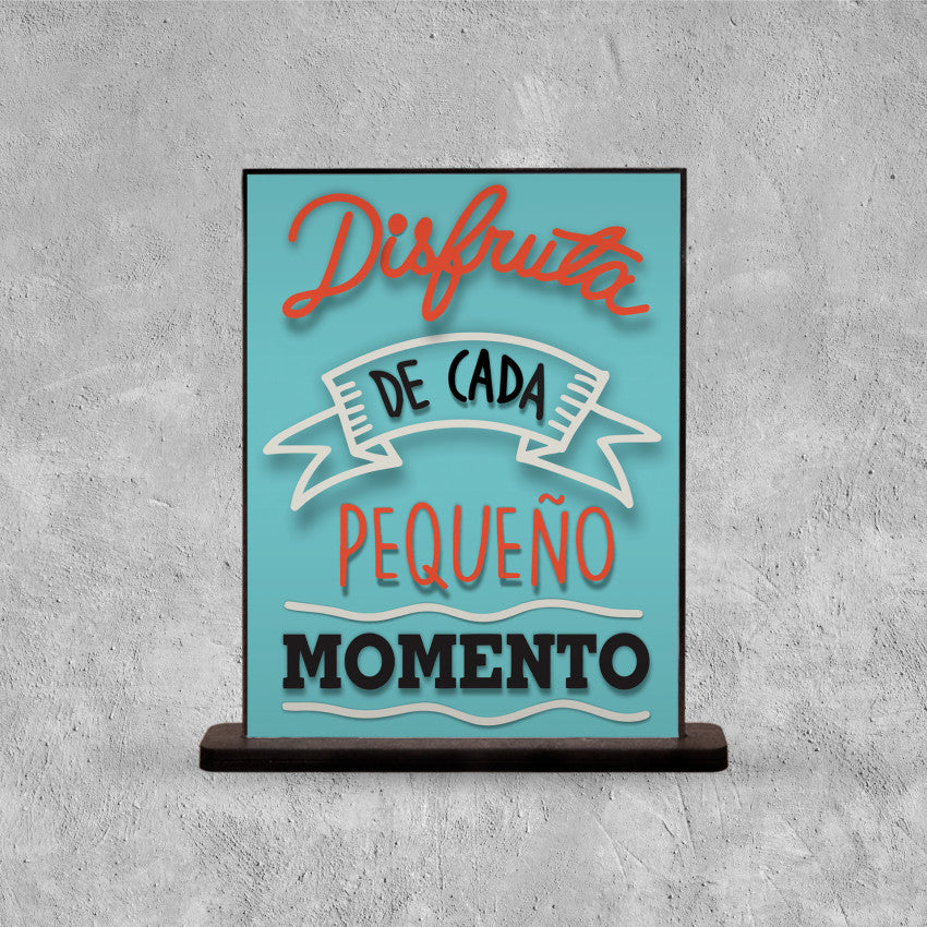 DECO POSTER DISFRUTA DE CADA