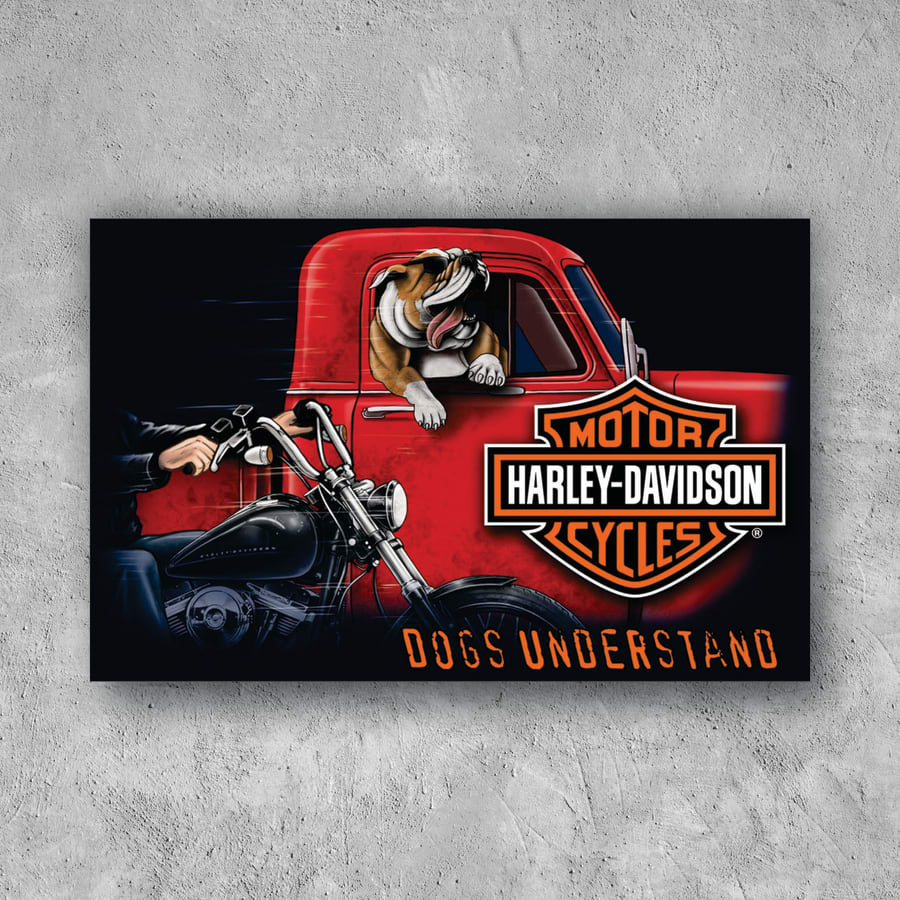 POSTER HARLEY-DAVIDSON
