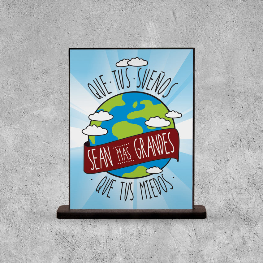 DECO POSTER QUE TUS SUEÑOS