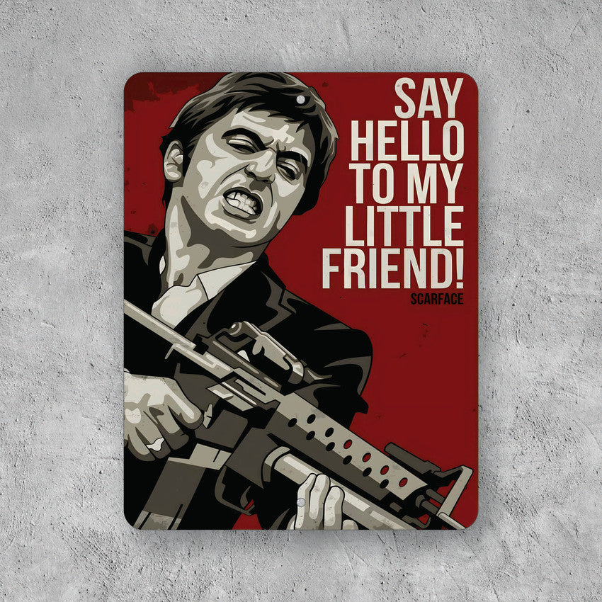 PLACA SCARFACE
